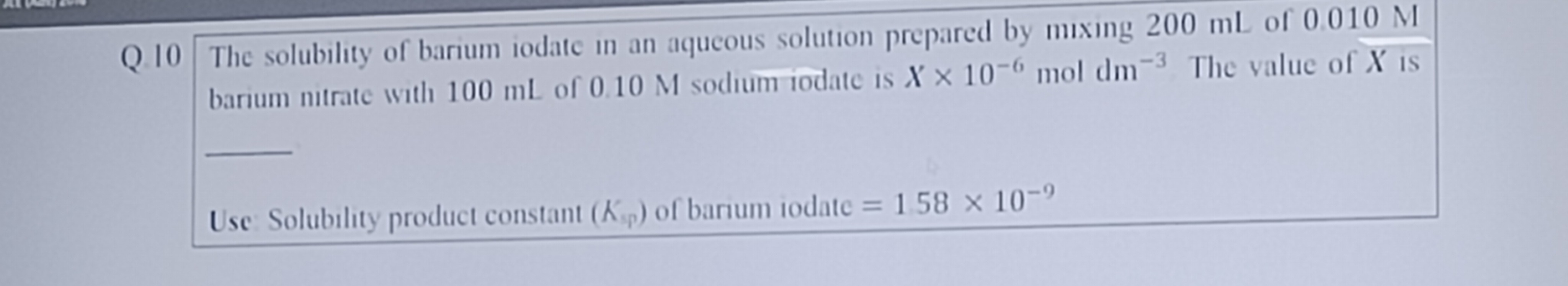 Visual representation for chemistry