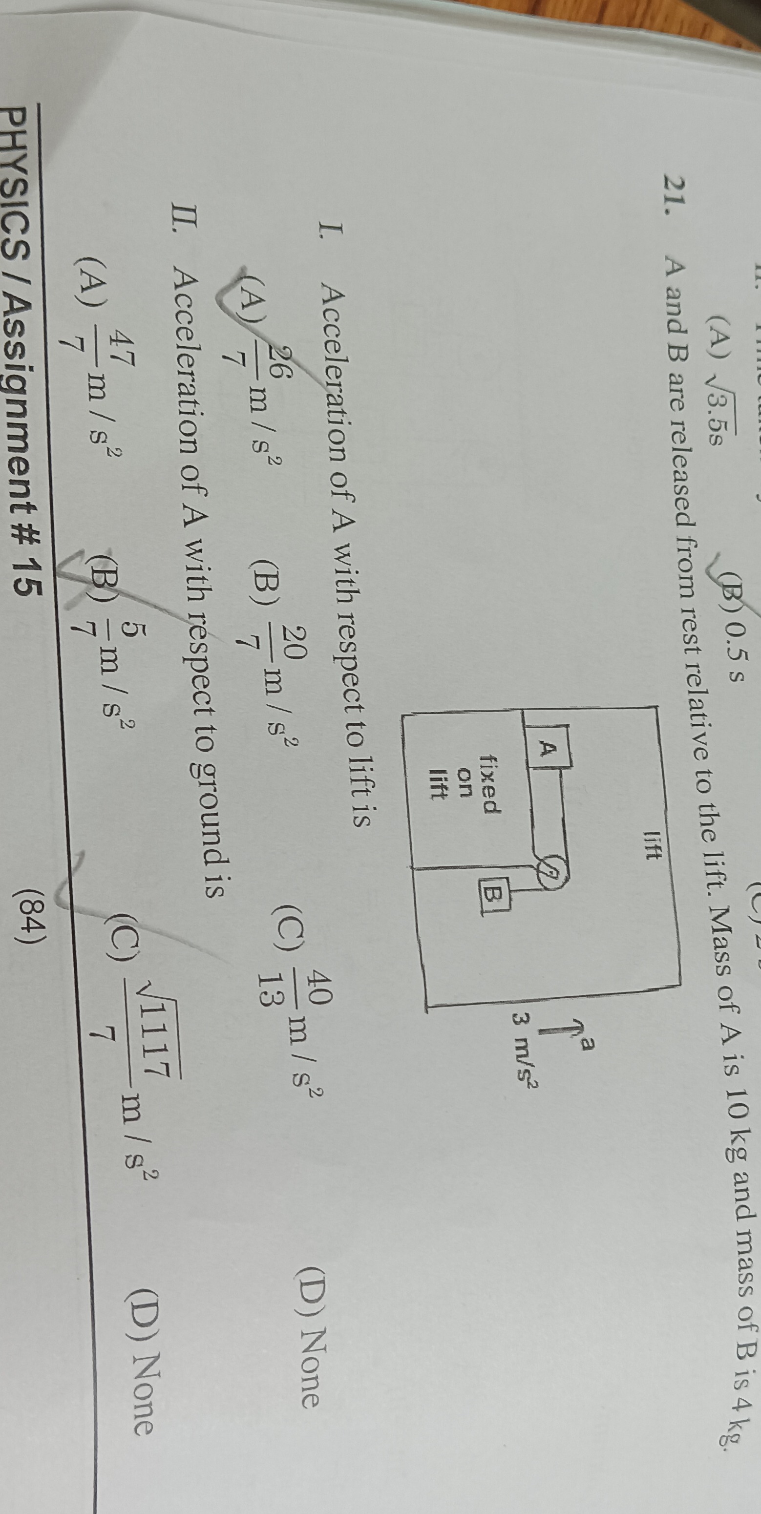 Visual representation for Physics