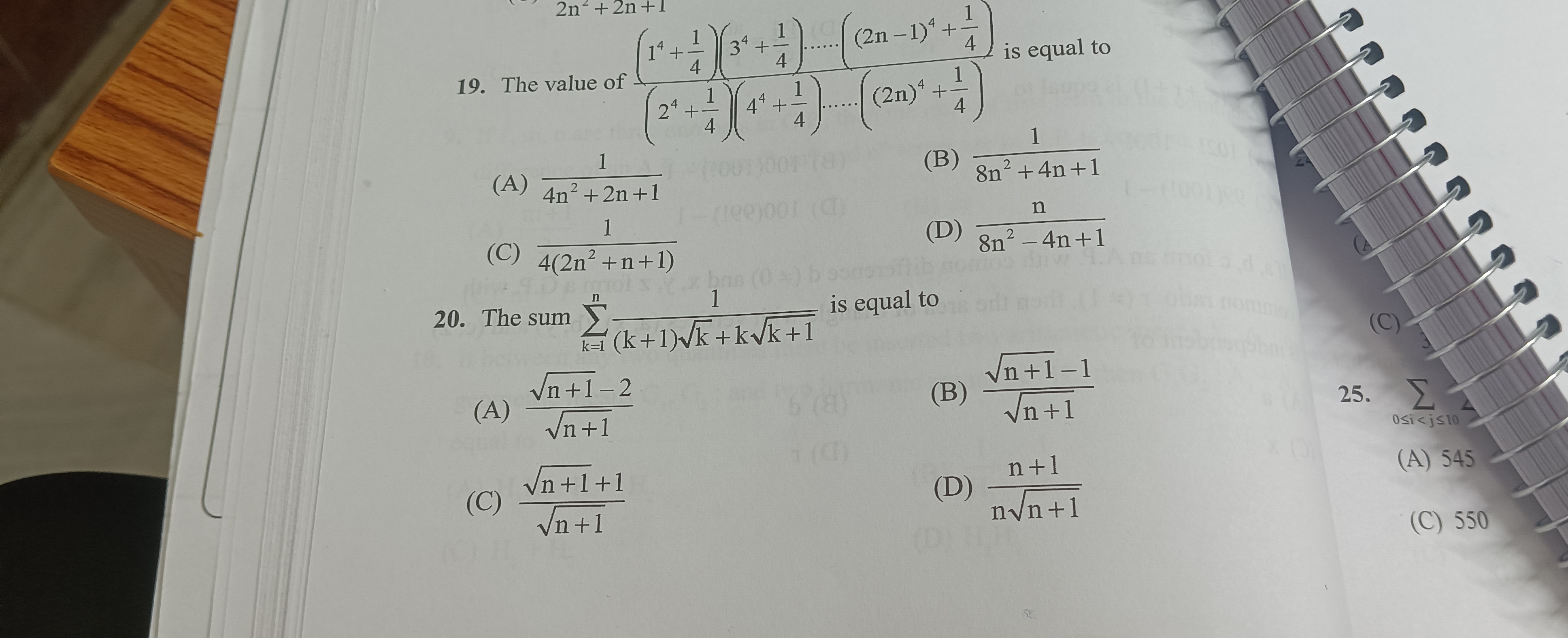 Visual representation for Mathematics