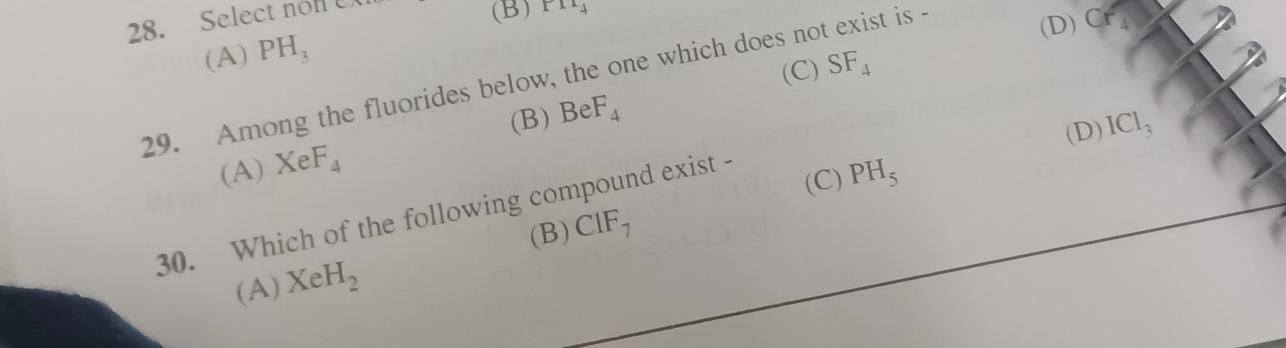 Visual representation for Chemistry