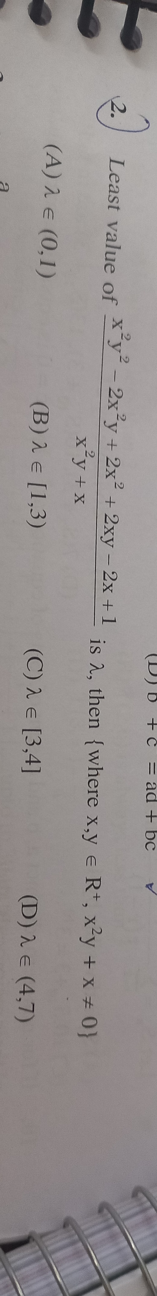 Visual representation for Mathematics