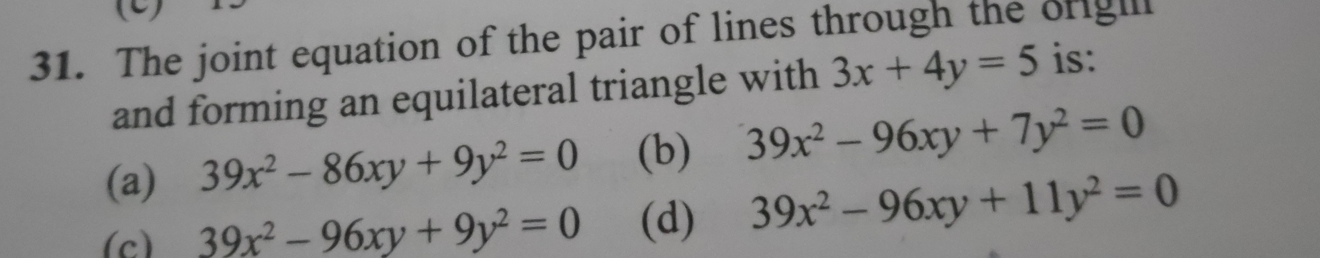 Visual representation for Mathematics
