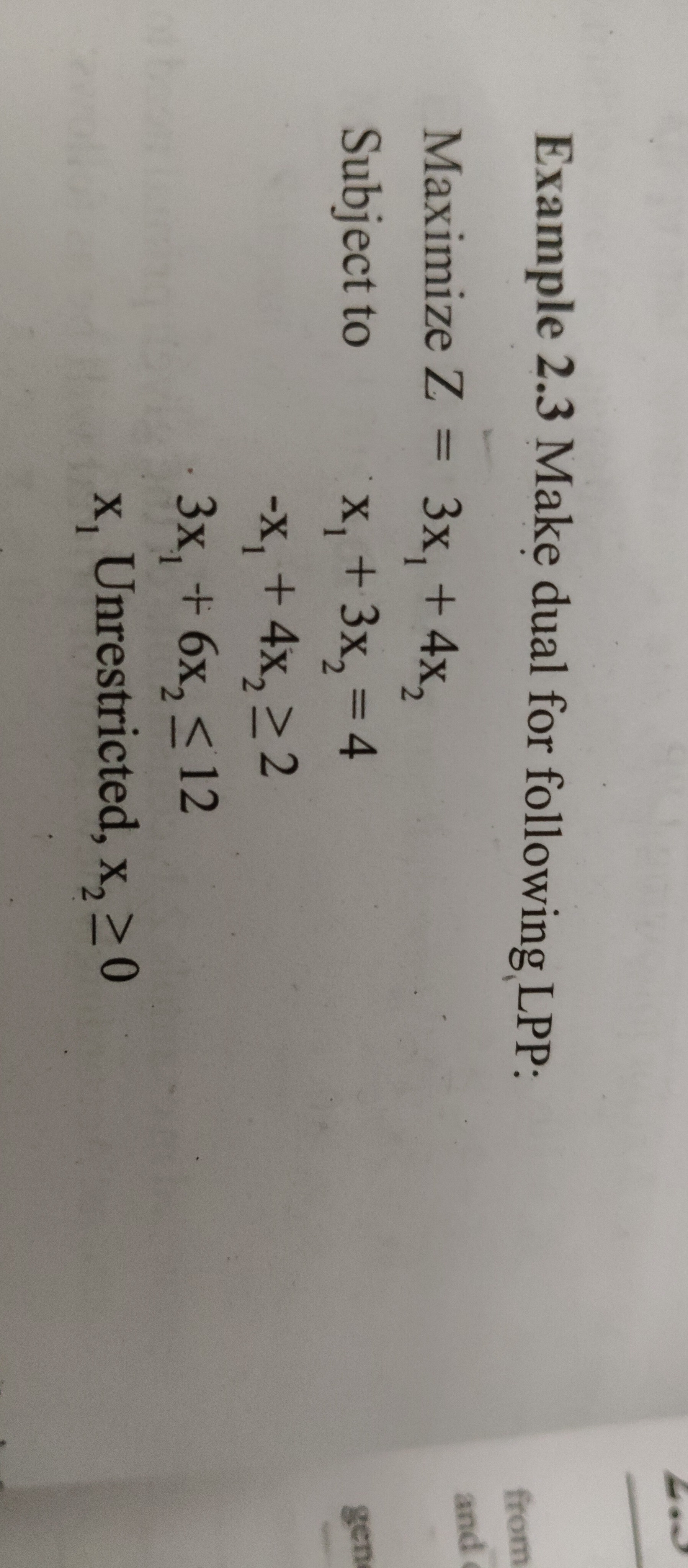 Visual representation for Mathematics