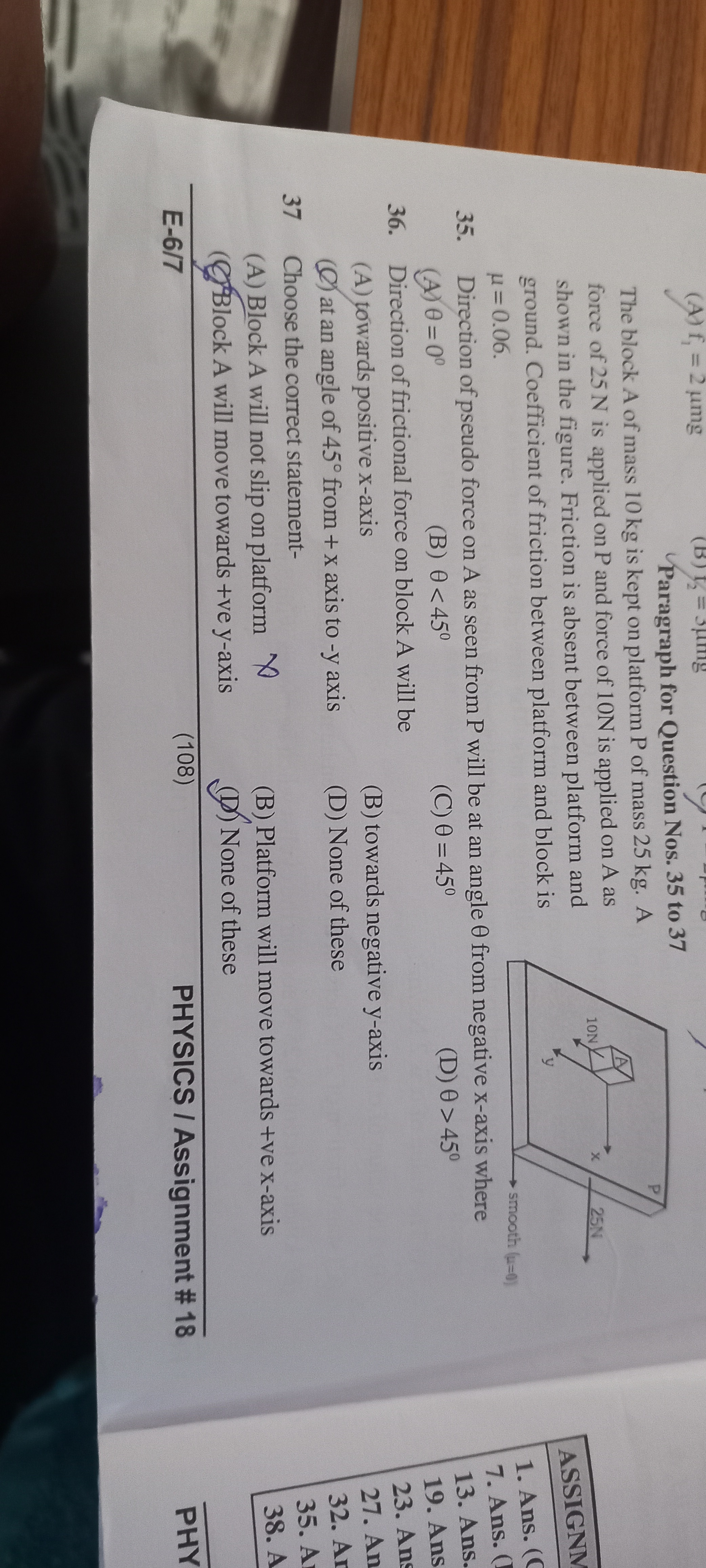 Visual representation for Physics