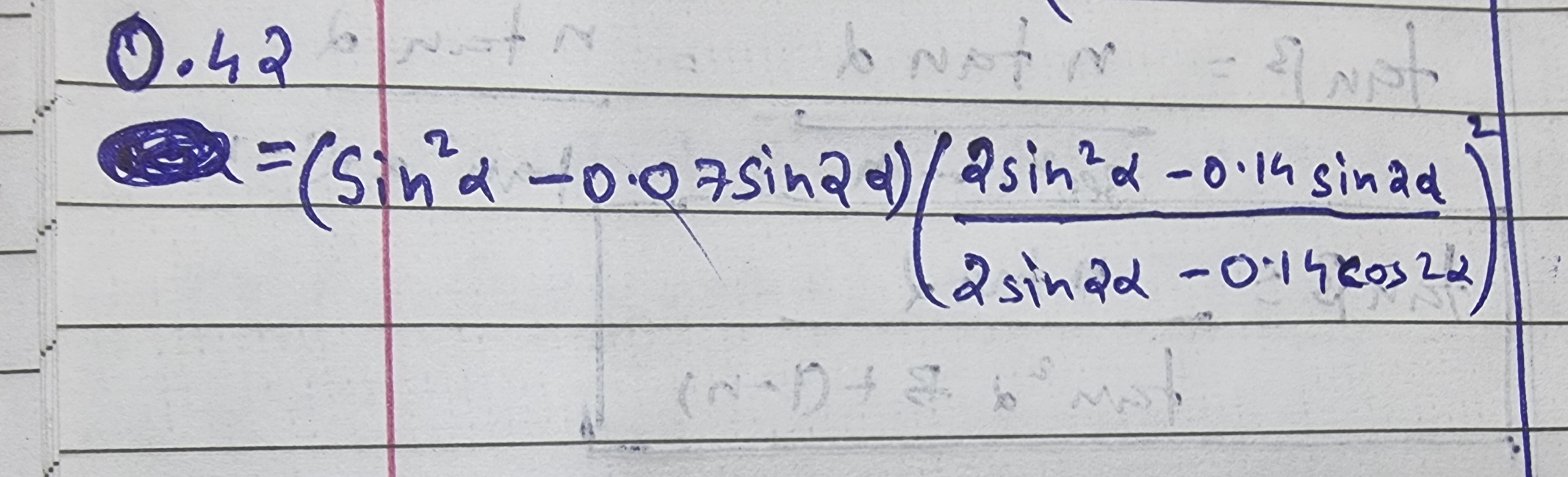 Visual representation for mathematics