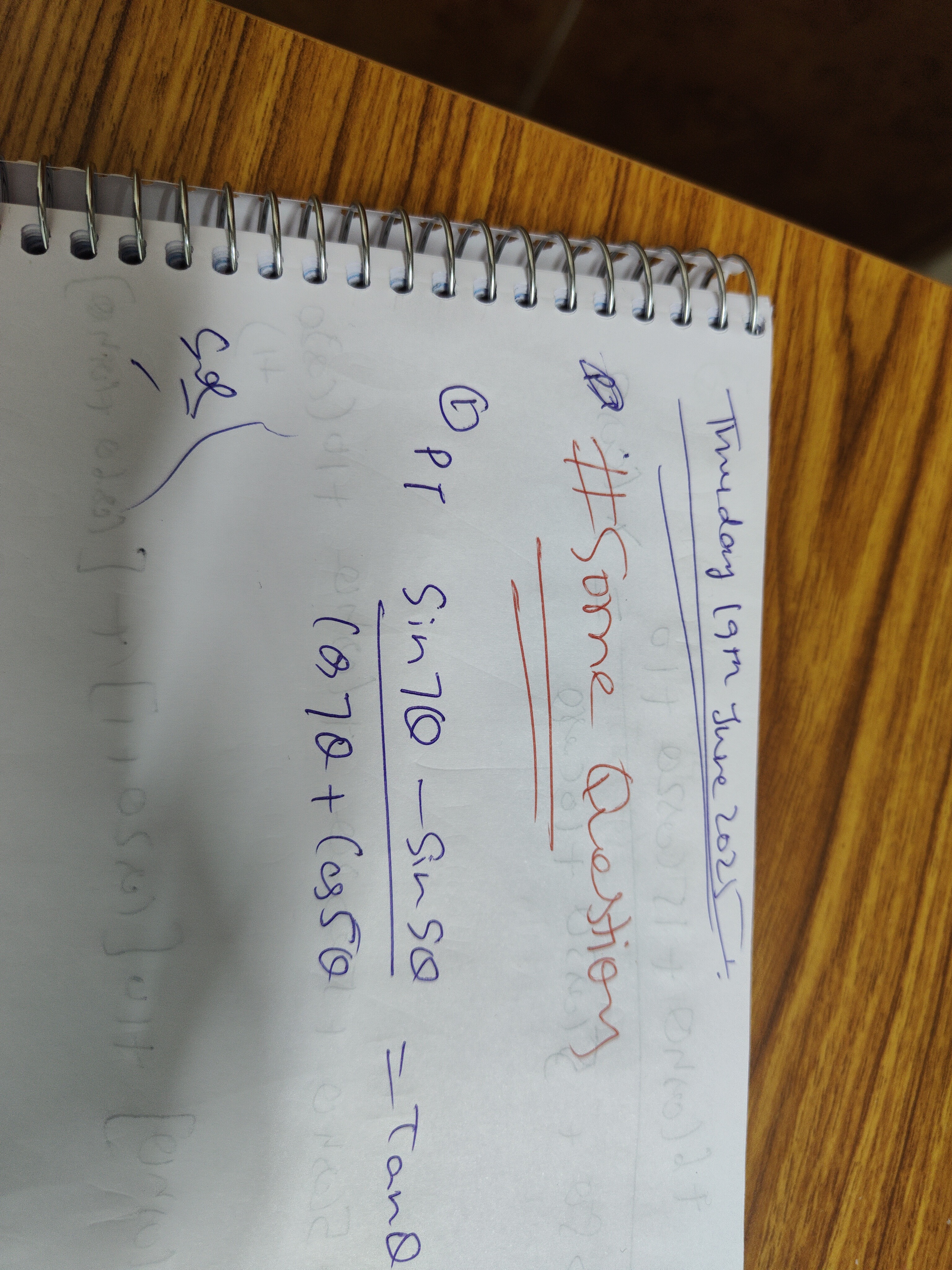 Visual representation for Mathematics