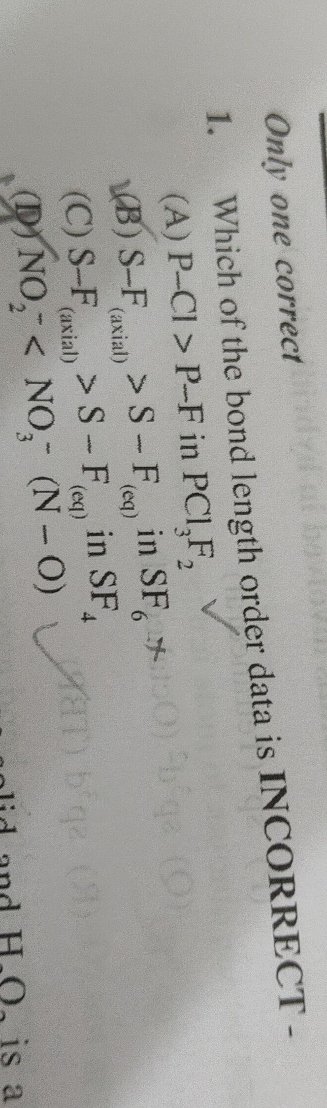 Visual representation for Chemistry
