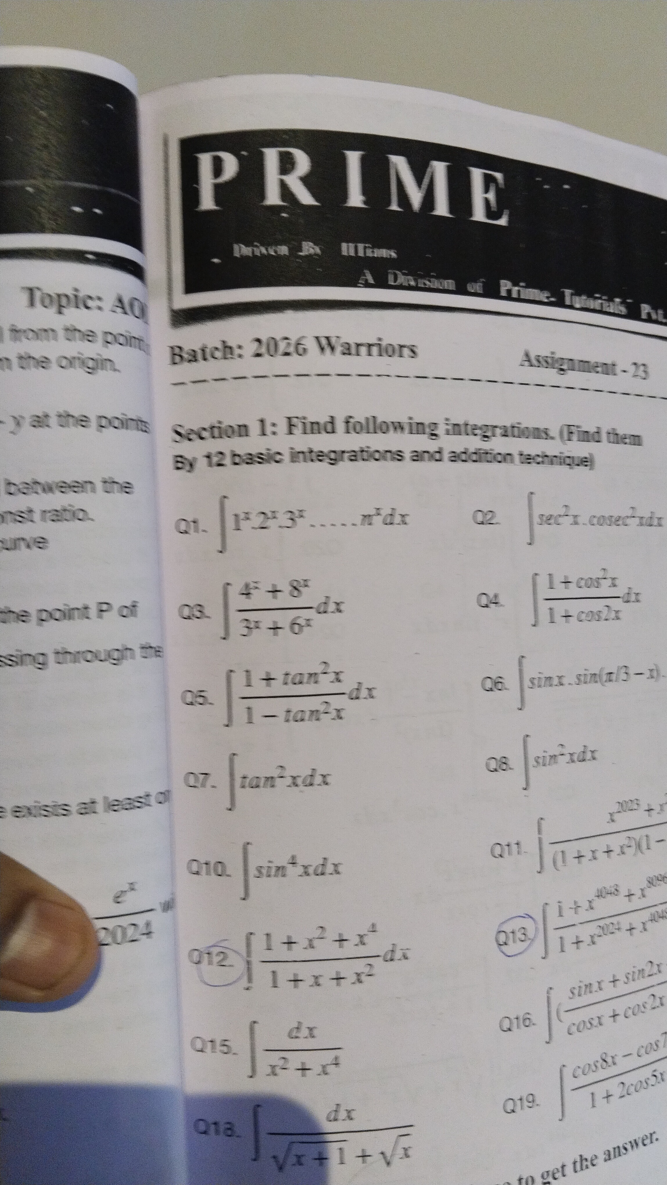 Visual representation for Mathematics