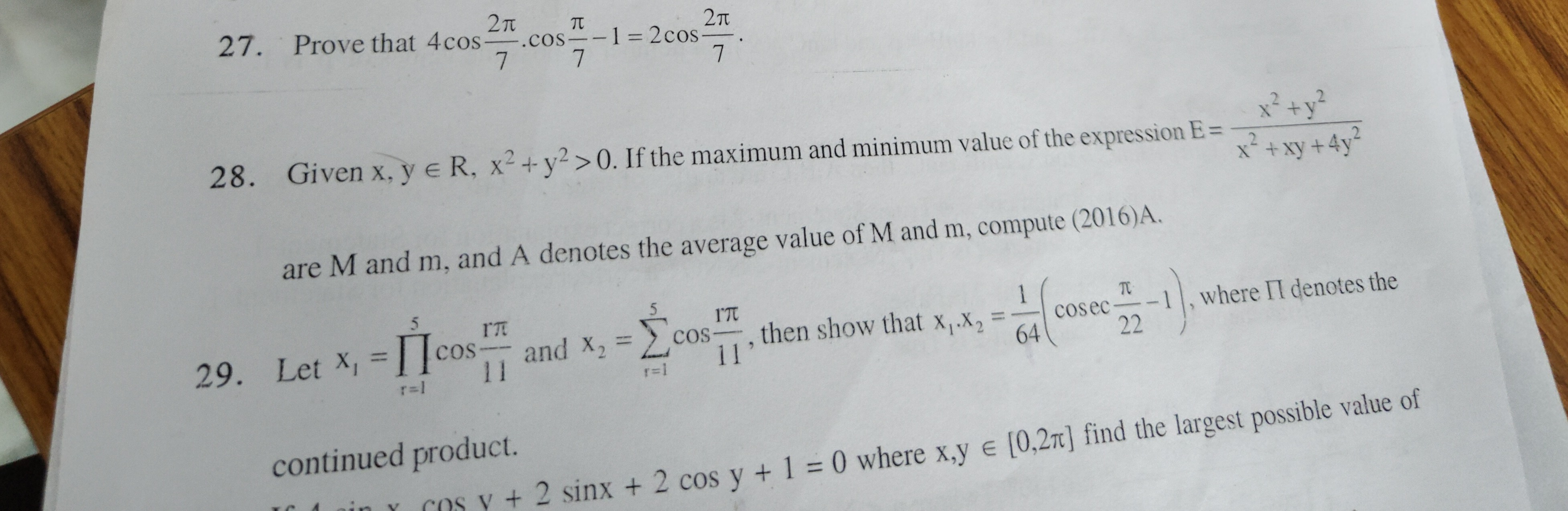 Visual representation for Mathematics