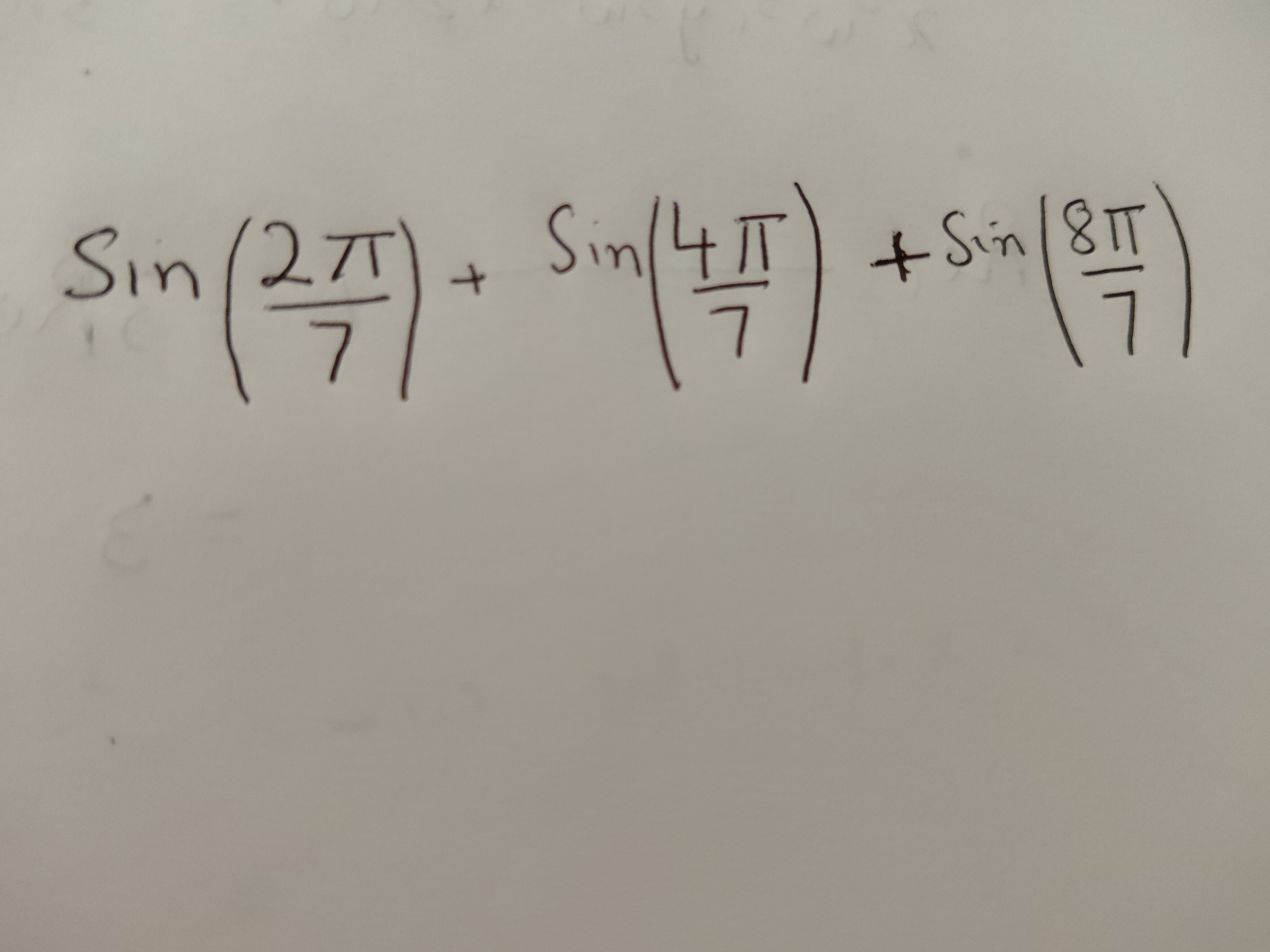 Visual representation for Mathematics