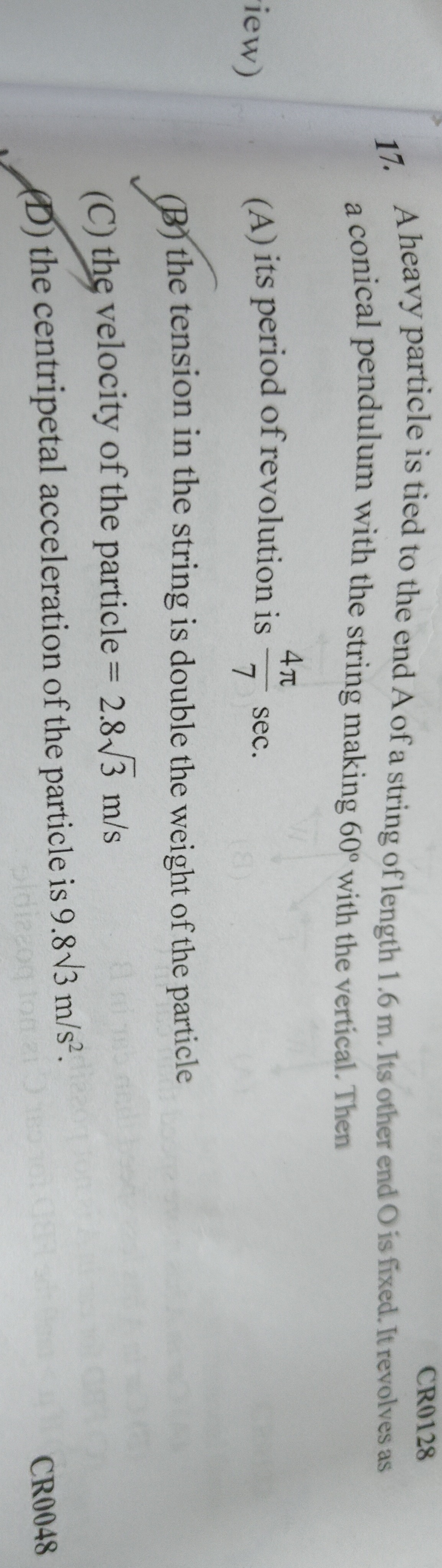 Visual representation for Physics