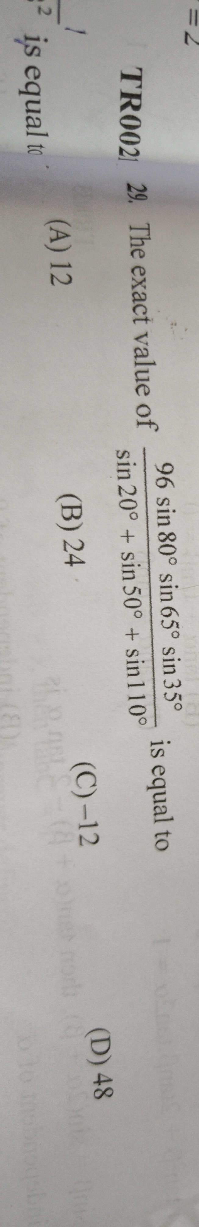 Visual representation for Mathematics