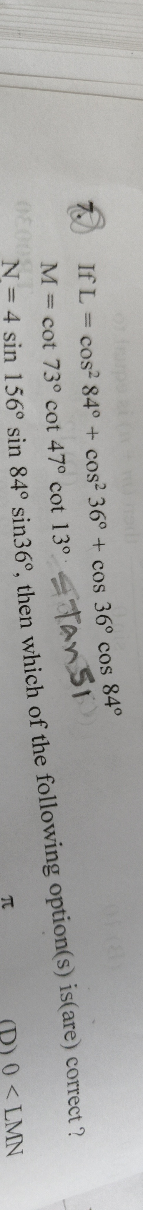 Visual representation for Mathematics