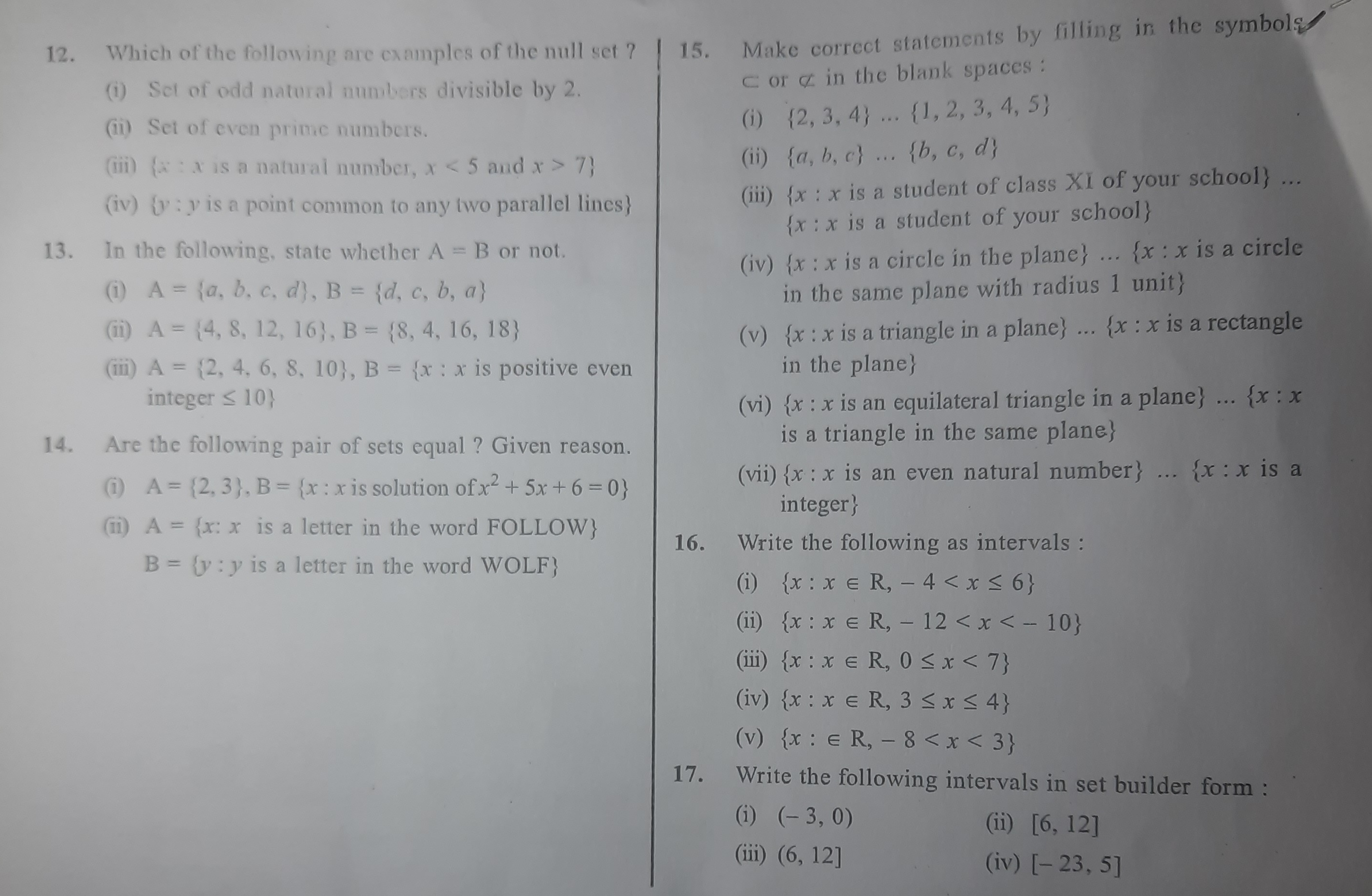 Visual representation for Mathematics