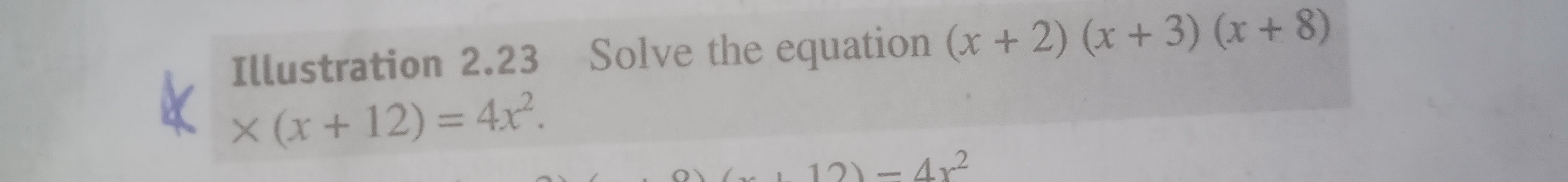 Visual representation for Algebra