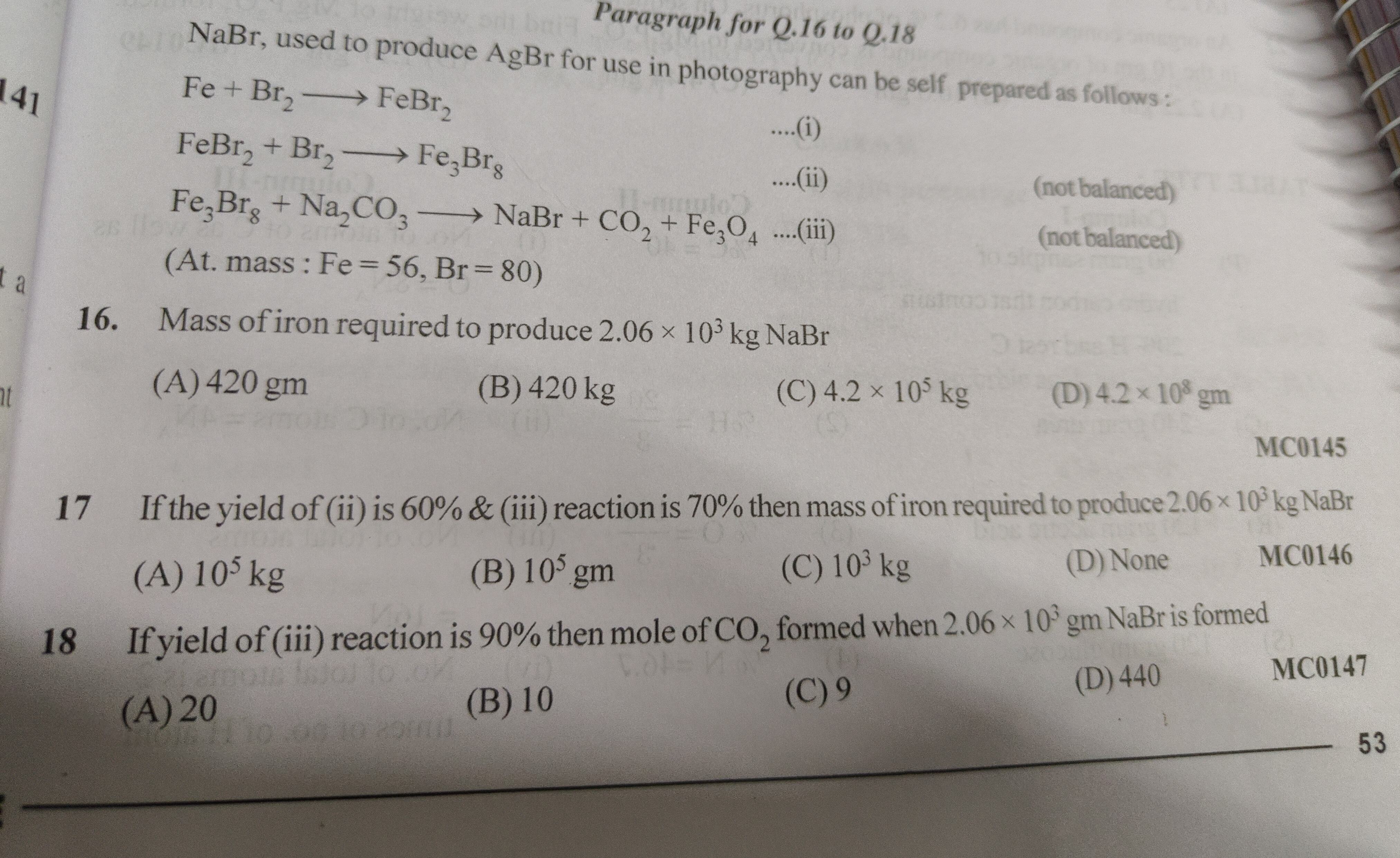 Visual representation for Chemistry
