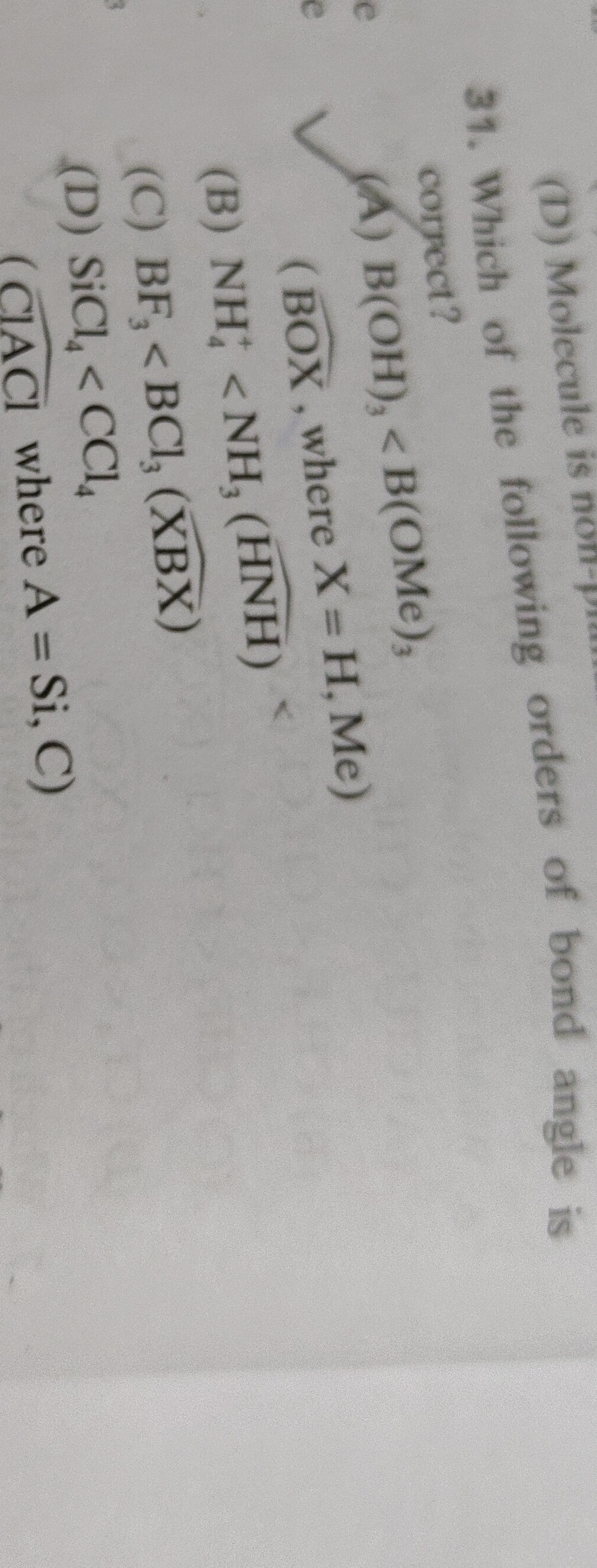 Visual representation for Chemistry