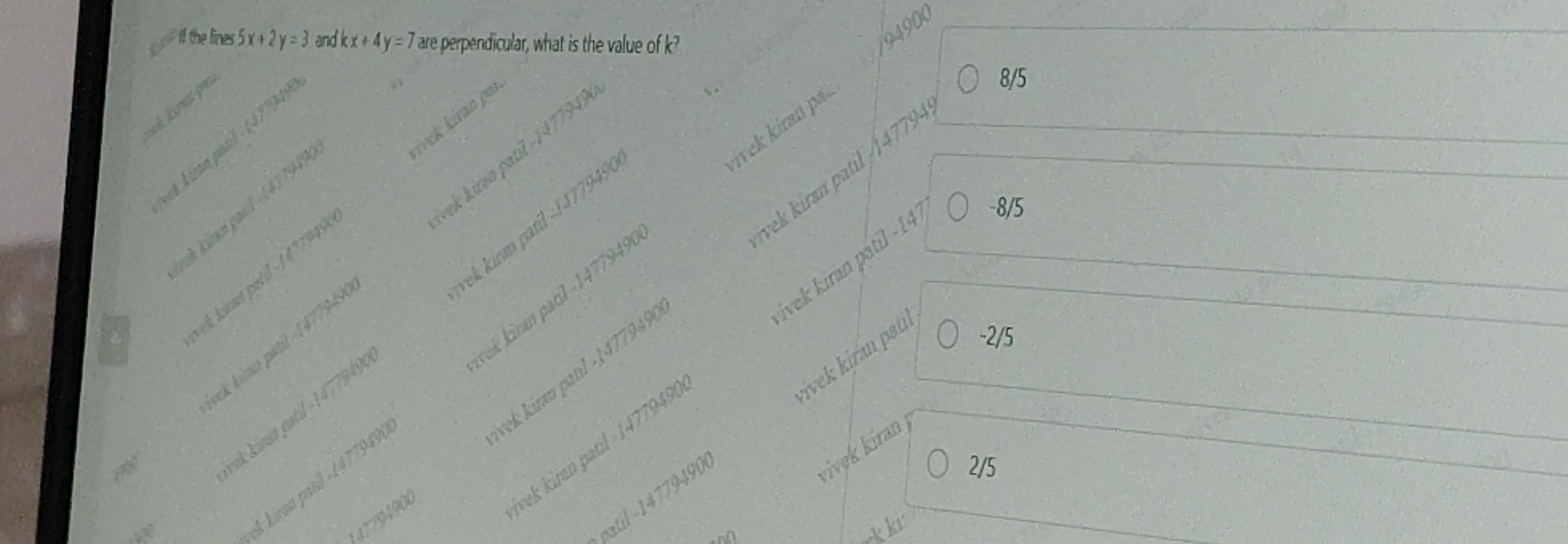Visual representation for Mathematics