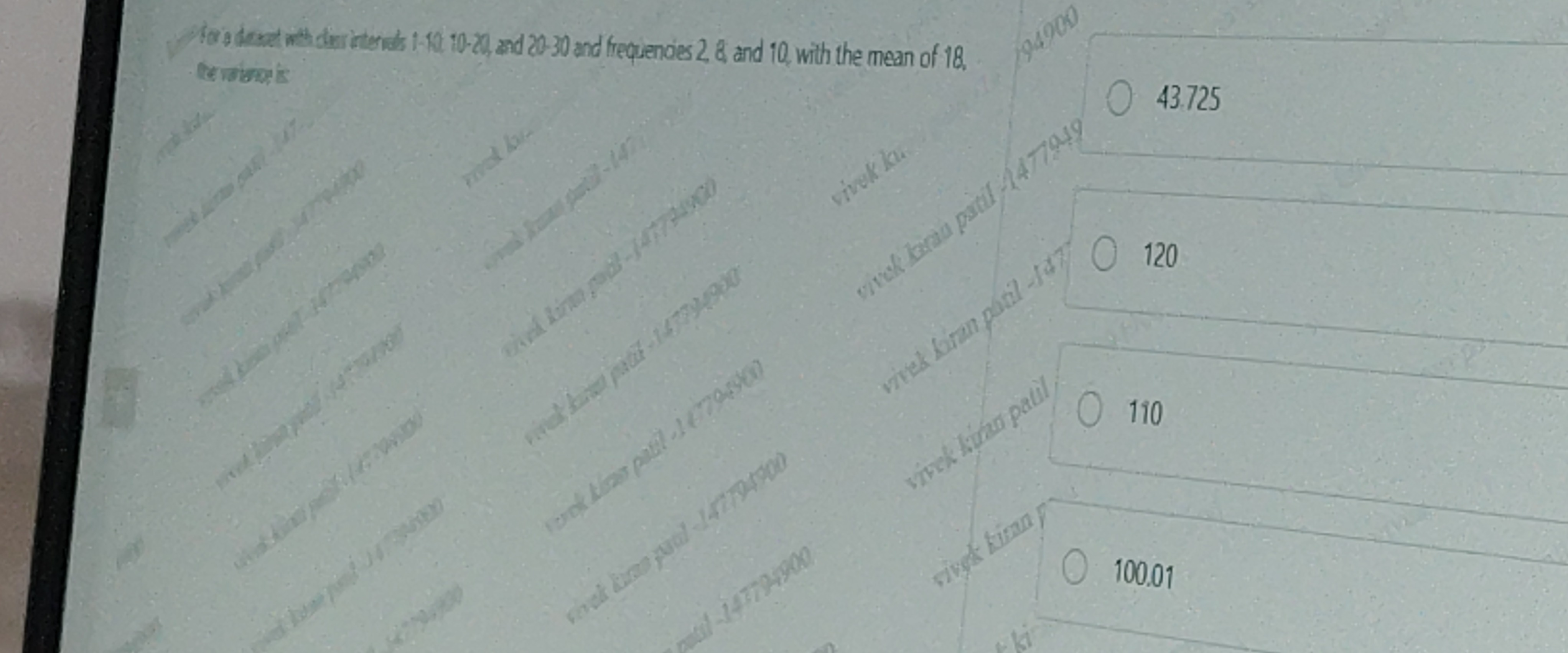 Visual representation for Mathematics