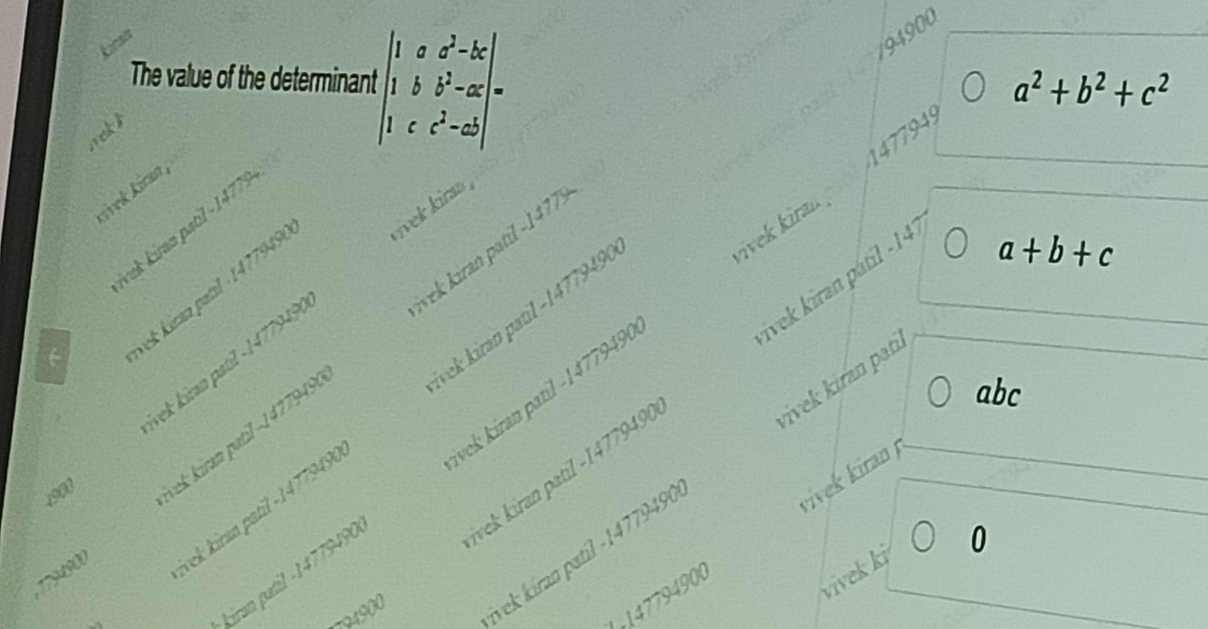 Visual representation for Mathematics