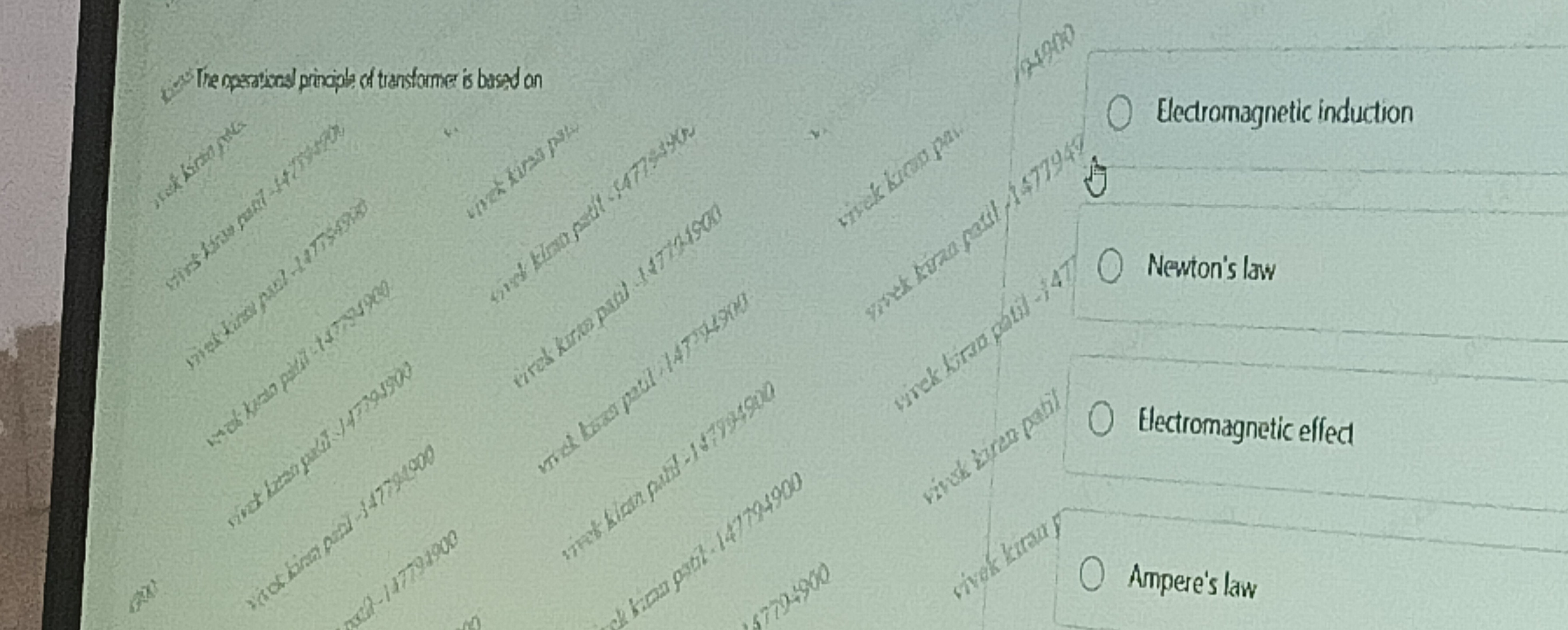 Visual representation for Physics