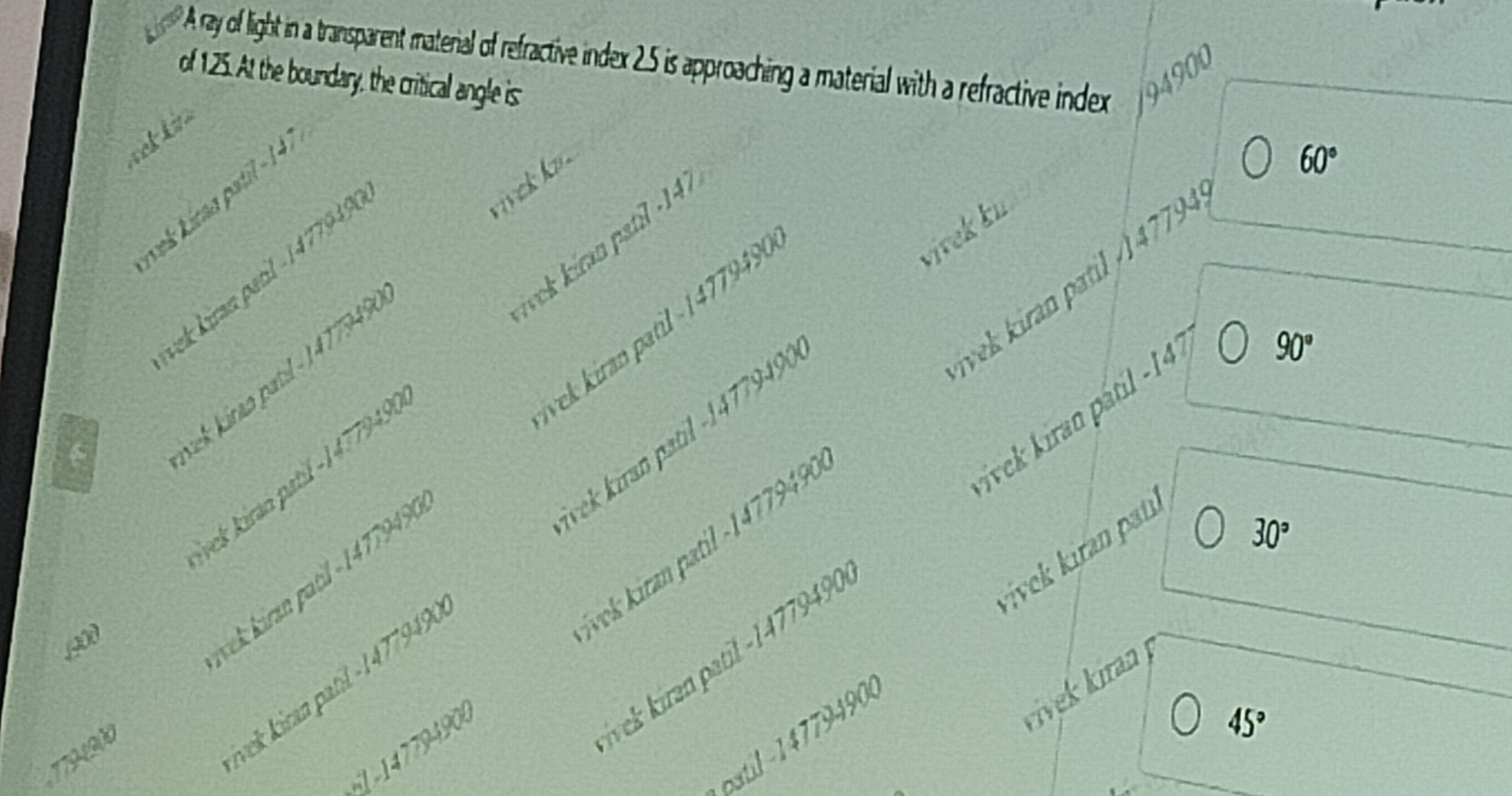 Visual representation for Physics