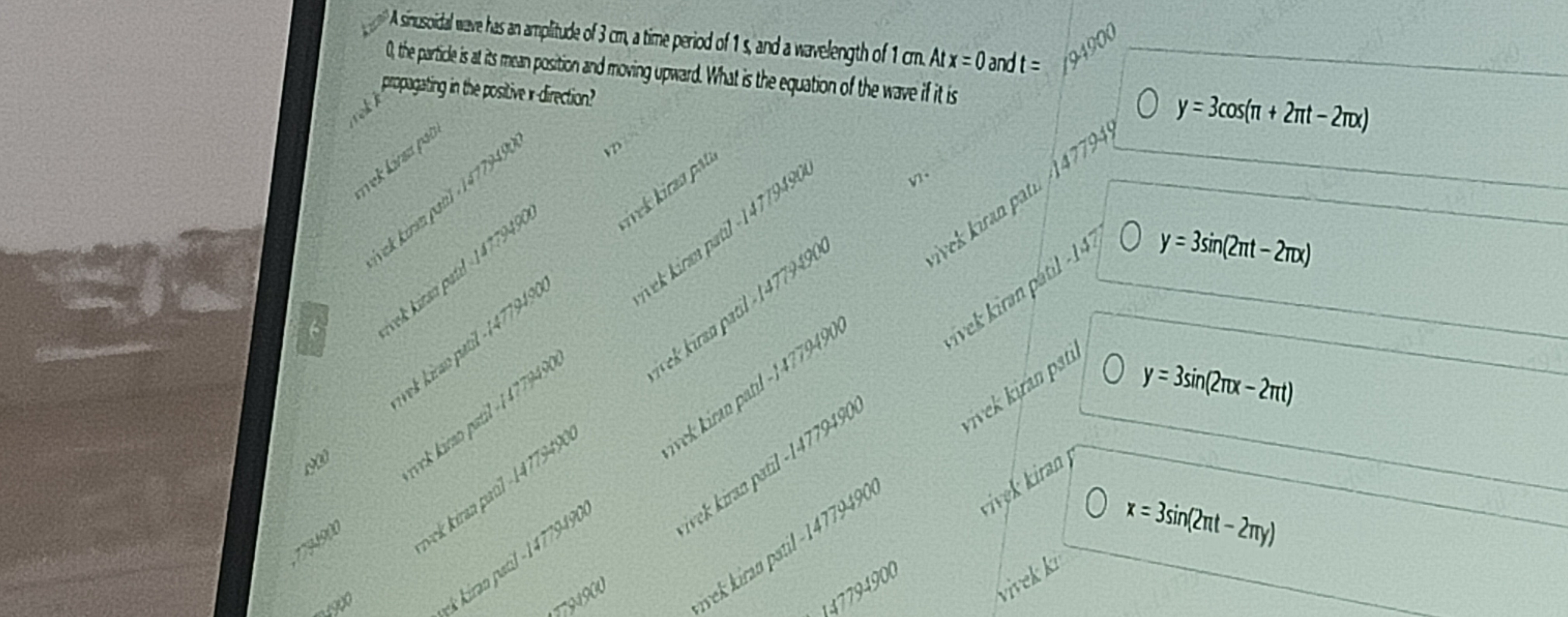 Visual representation for Physics