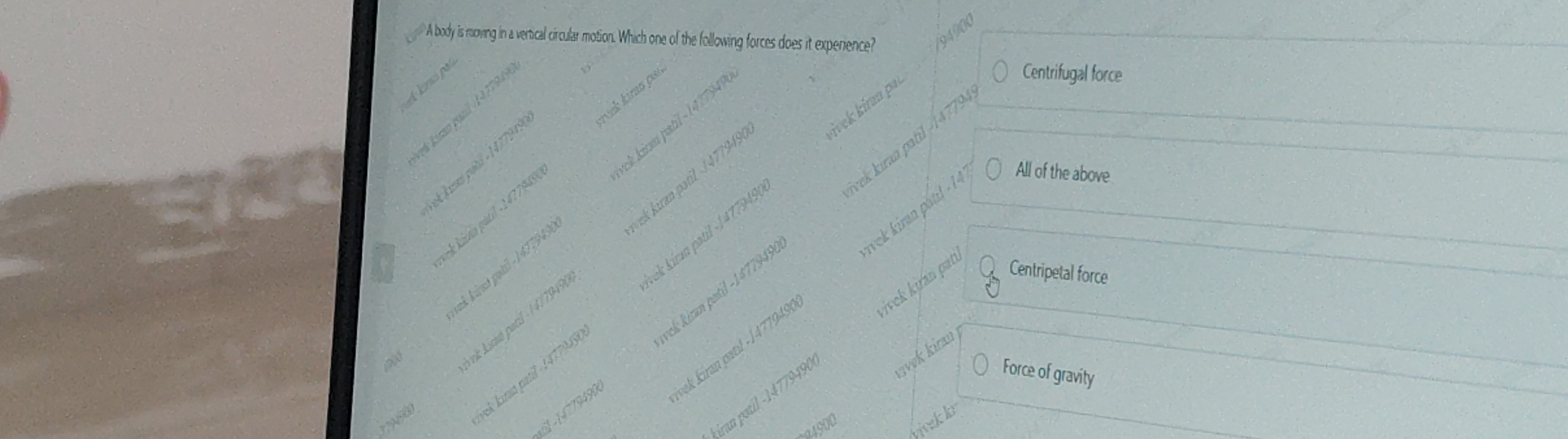 Visual representation for Physics