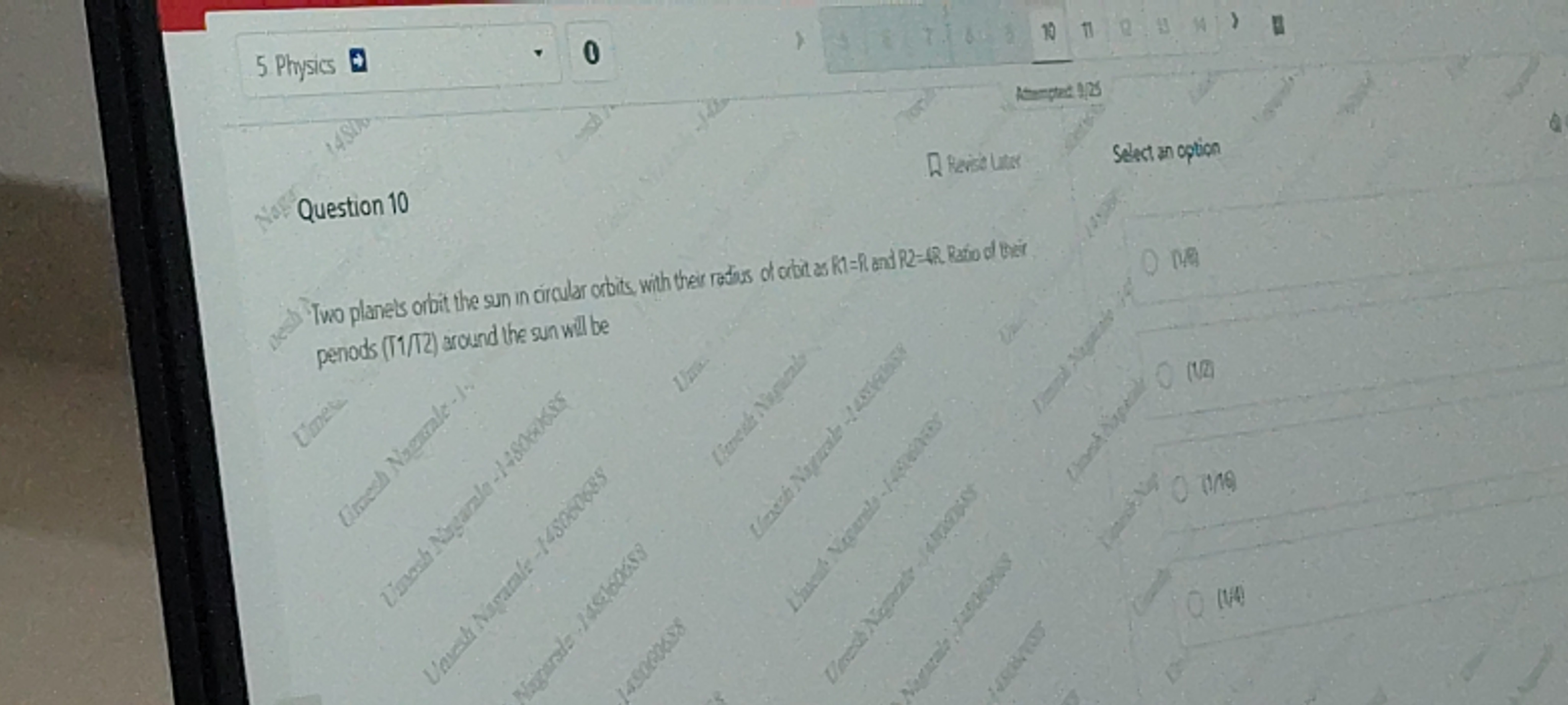 Visual representation for Physics