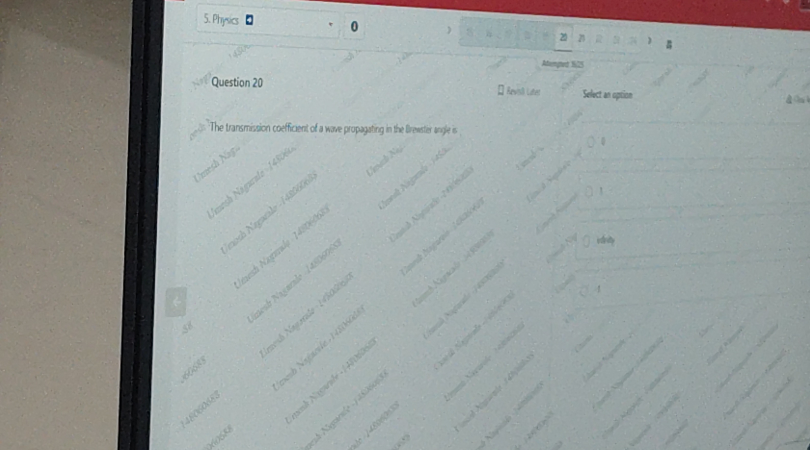 Visual representation for Physics