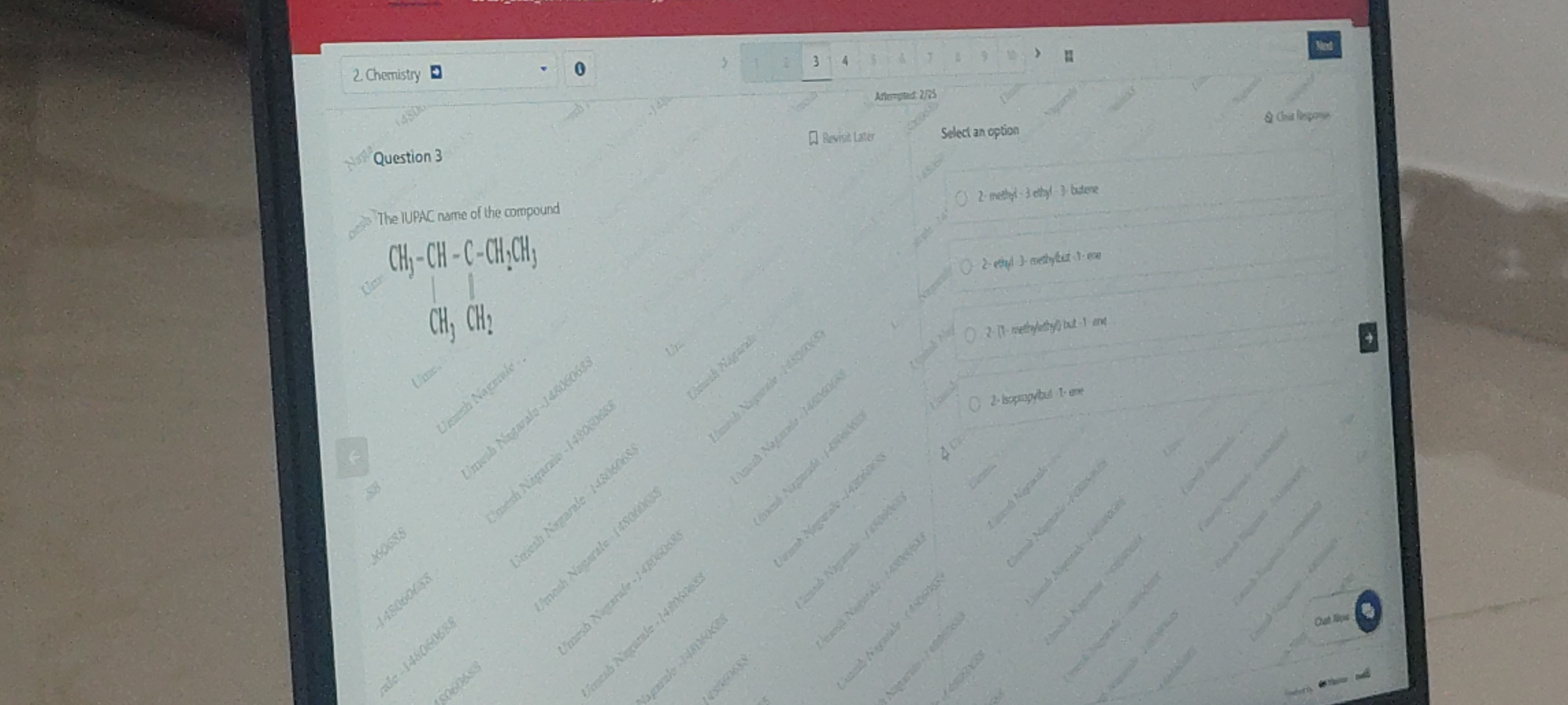 Visual representation for Chemistry