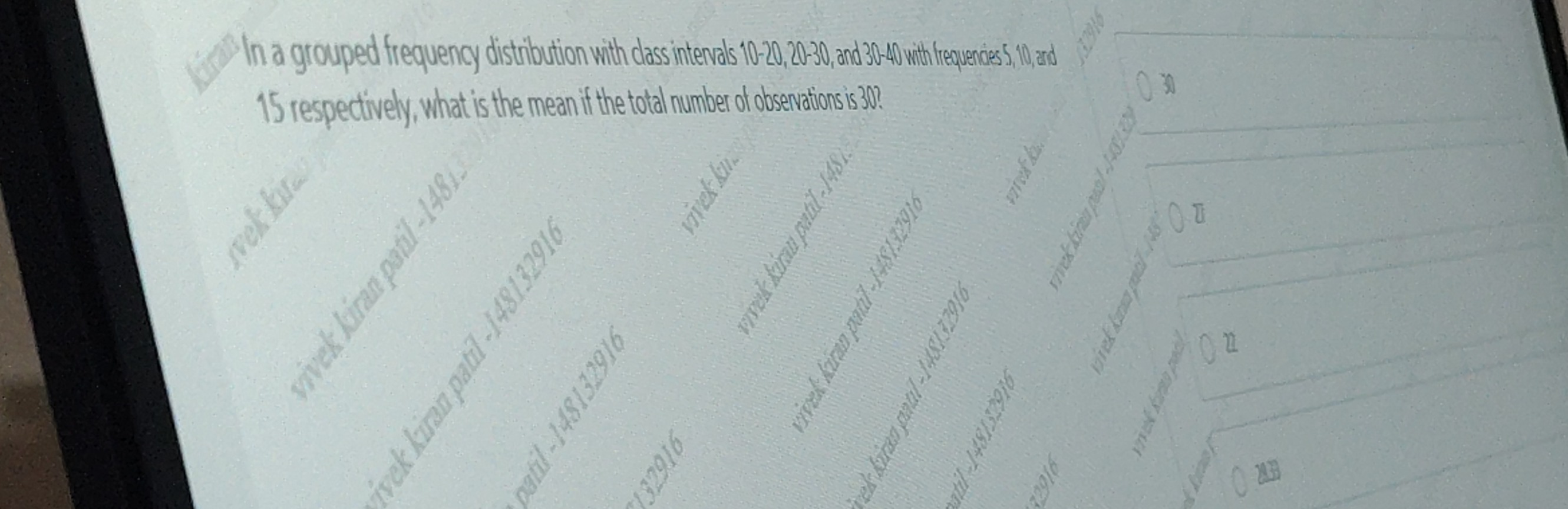 Visual representation for Statistics