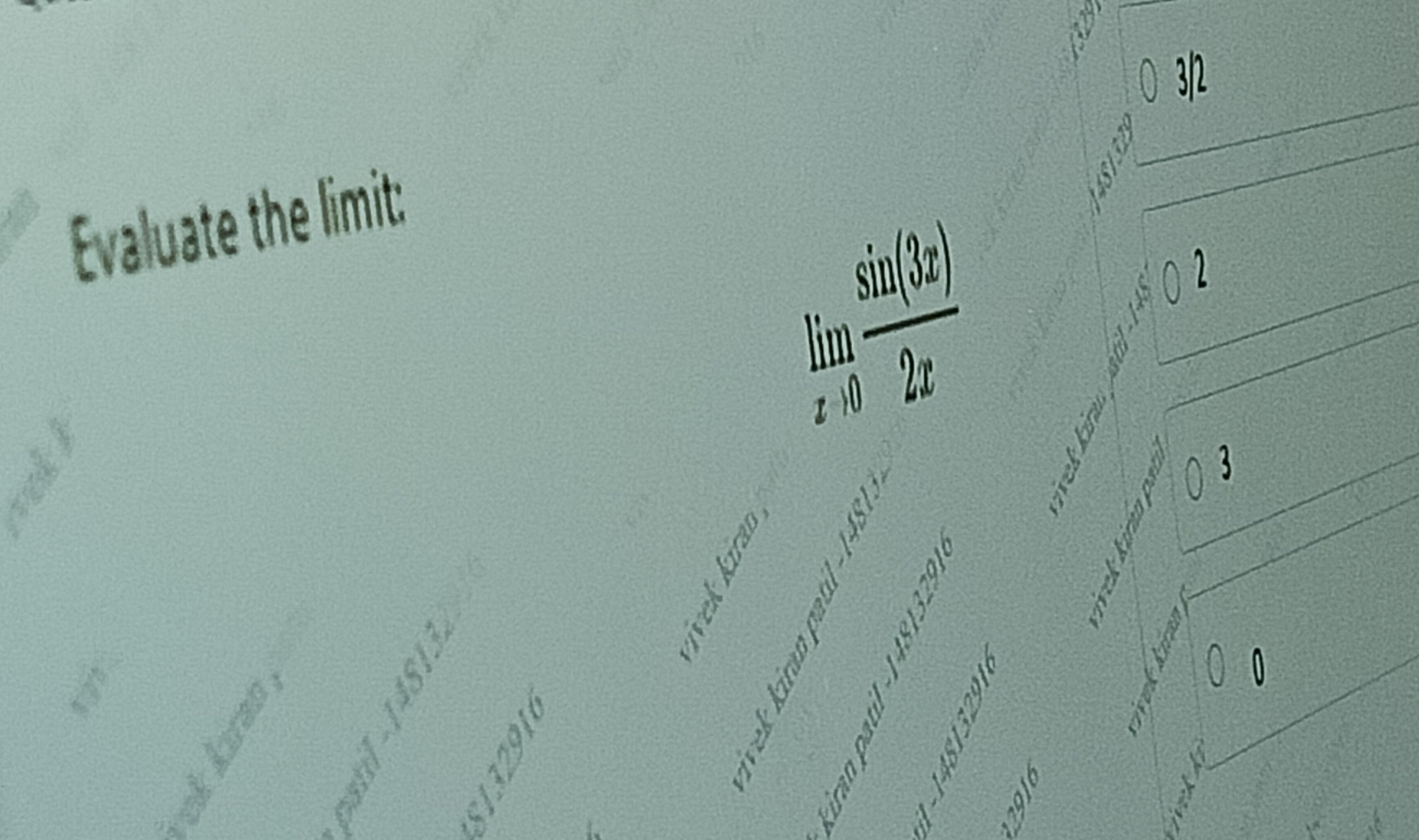Visual representation for Calculus