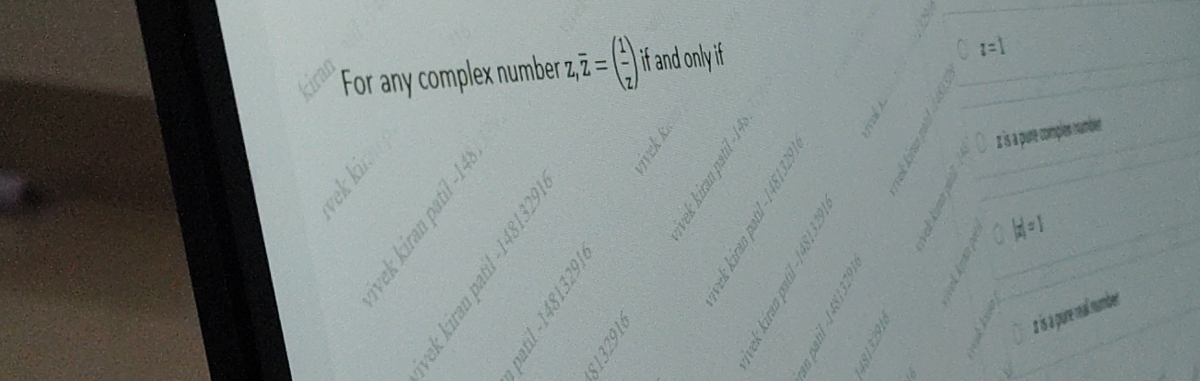 Visual representation for Mathematics