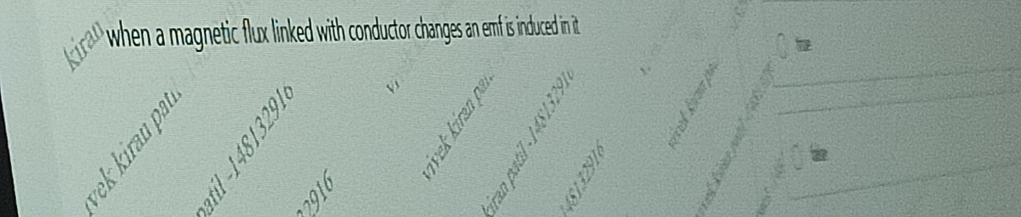 Visual representation for Physics