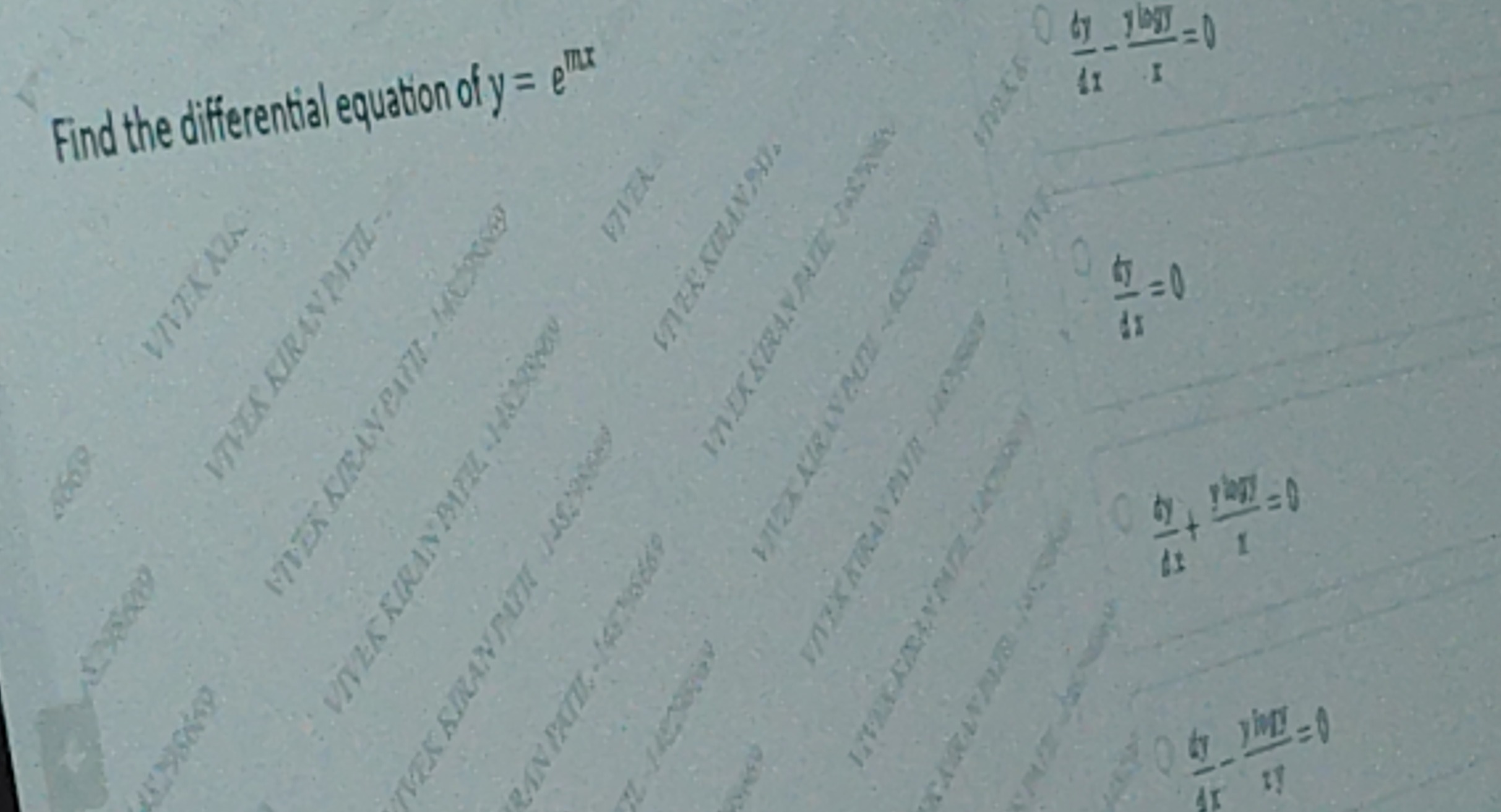 Visual representation for Mathematics