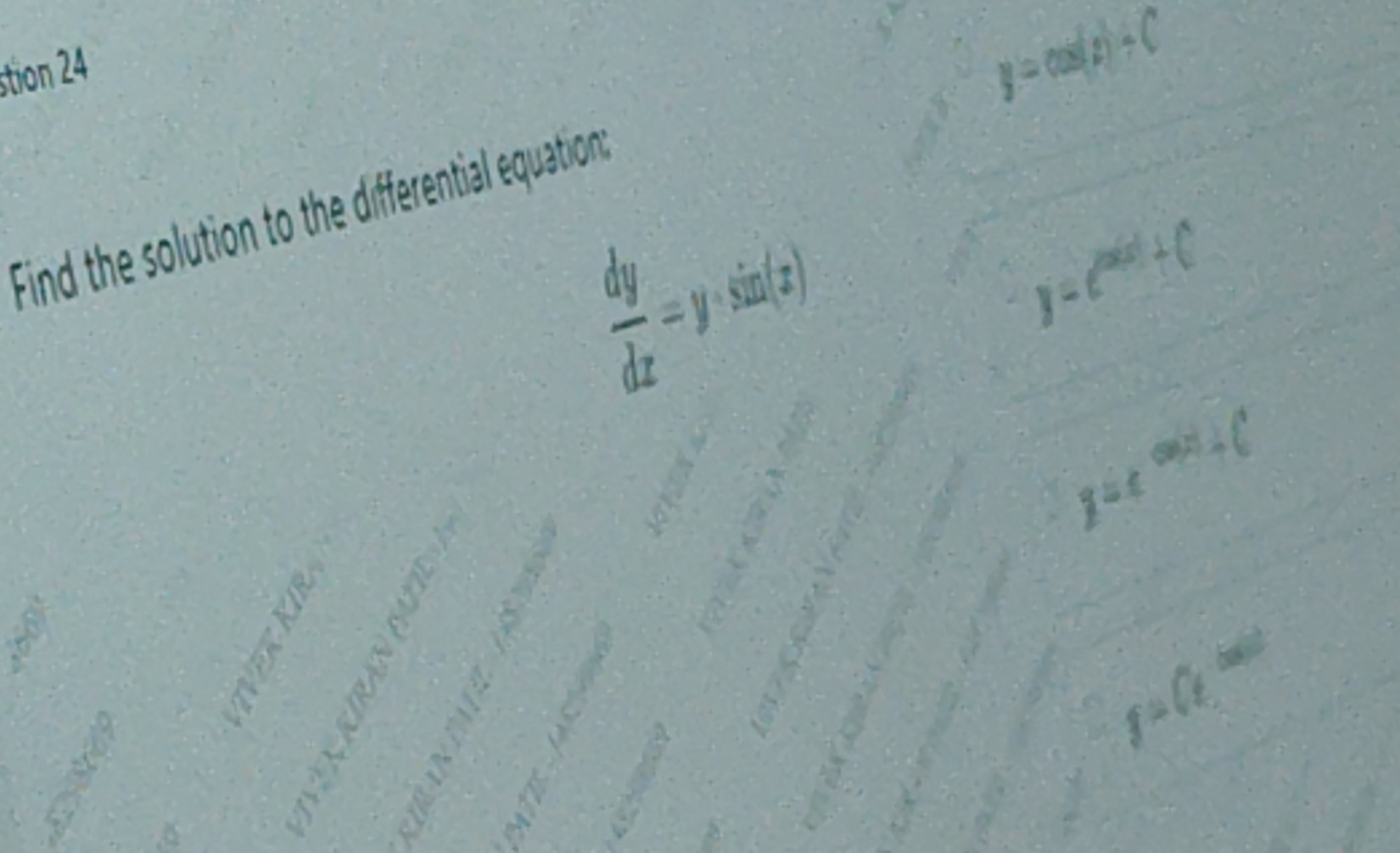 Visual representation for Mathematics