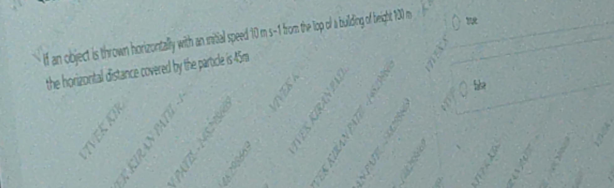 Visual representation for Physics