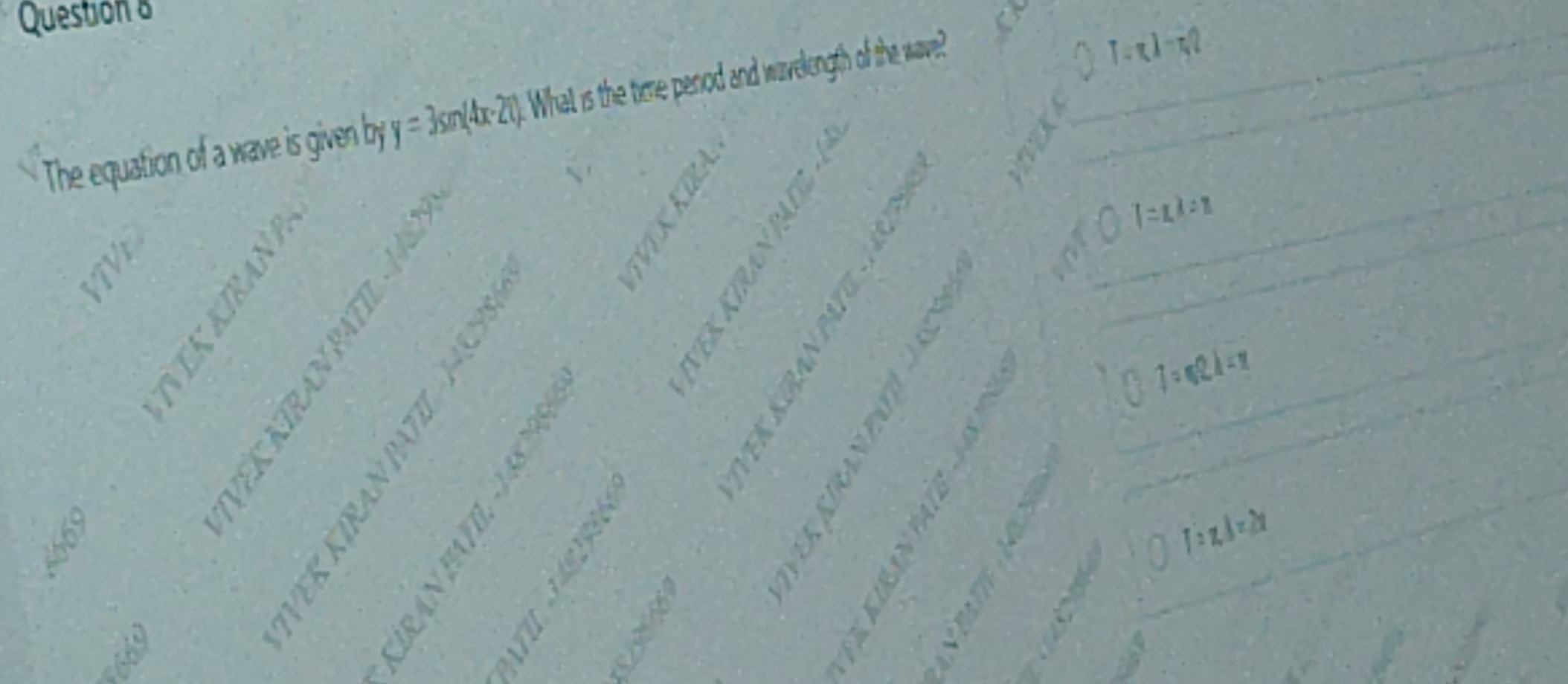 Visual representation for Physics