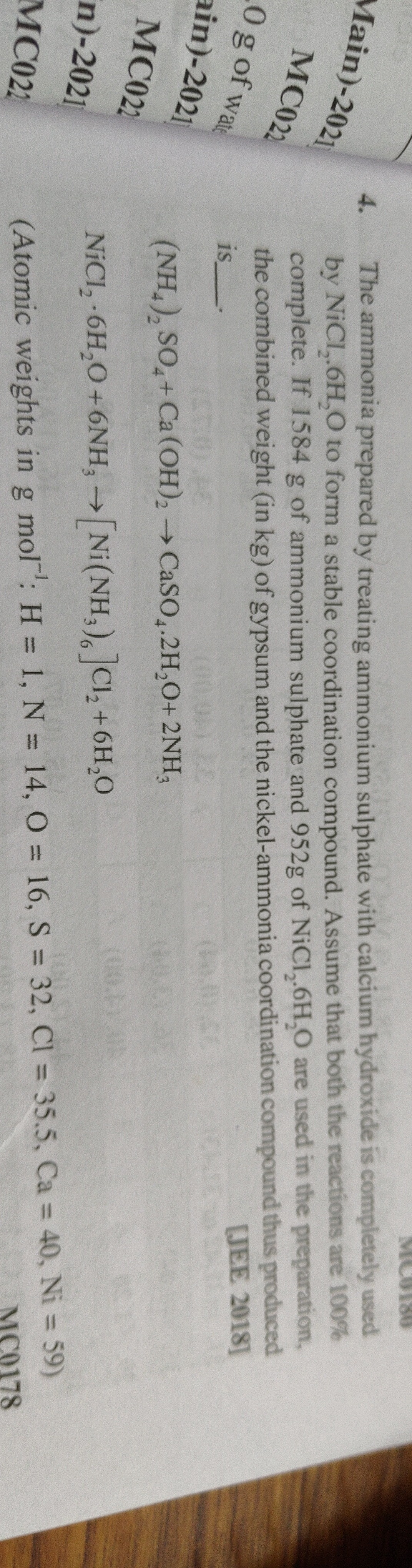 Visual representation for Chemistry