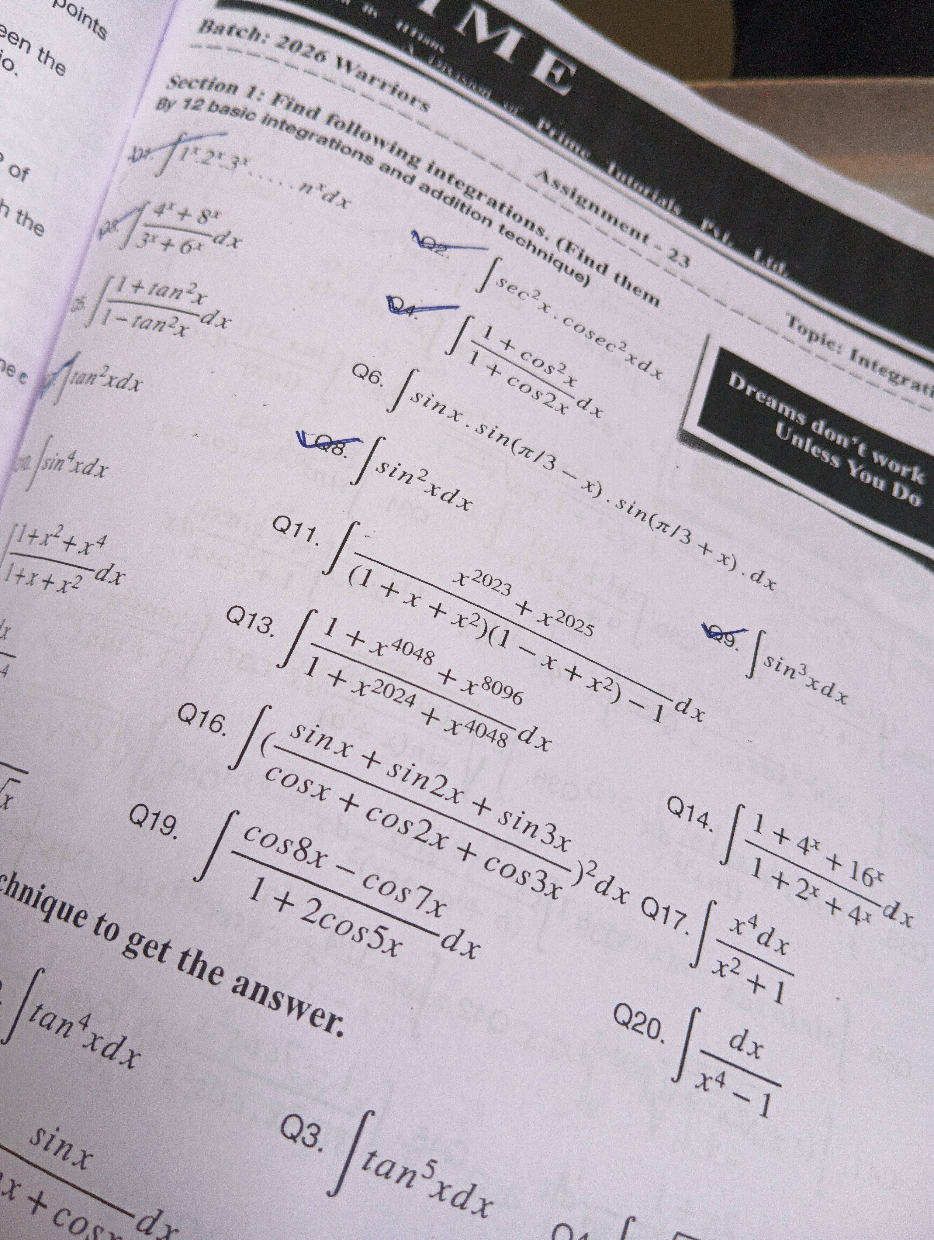 Visual representation for Mathematics