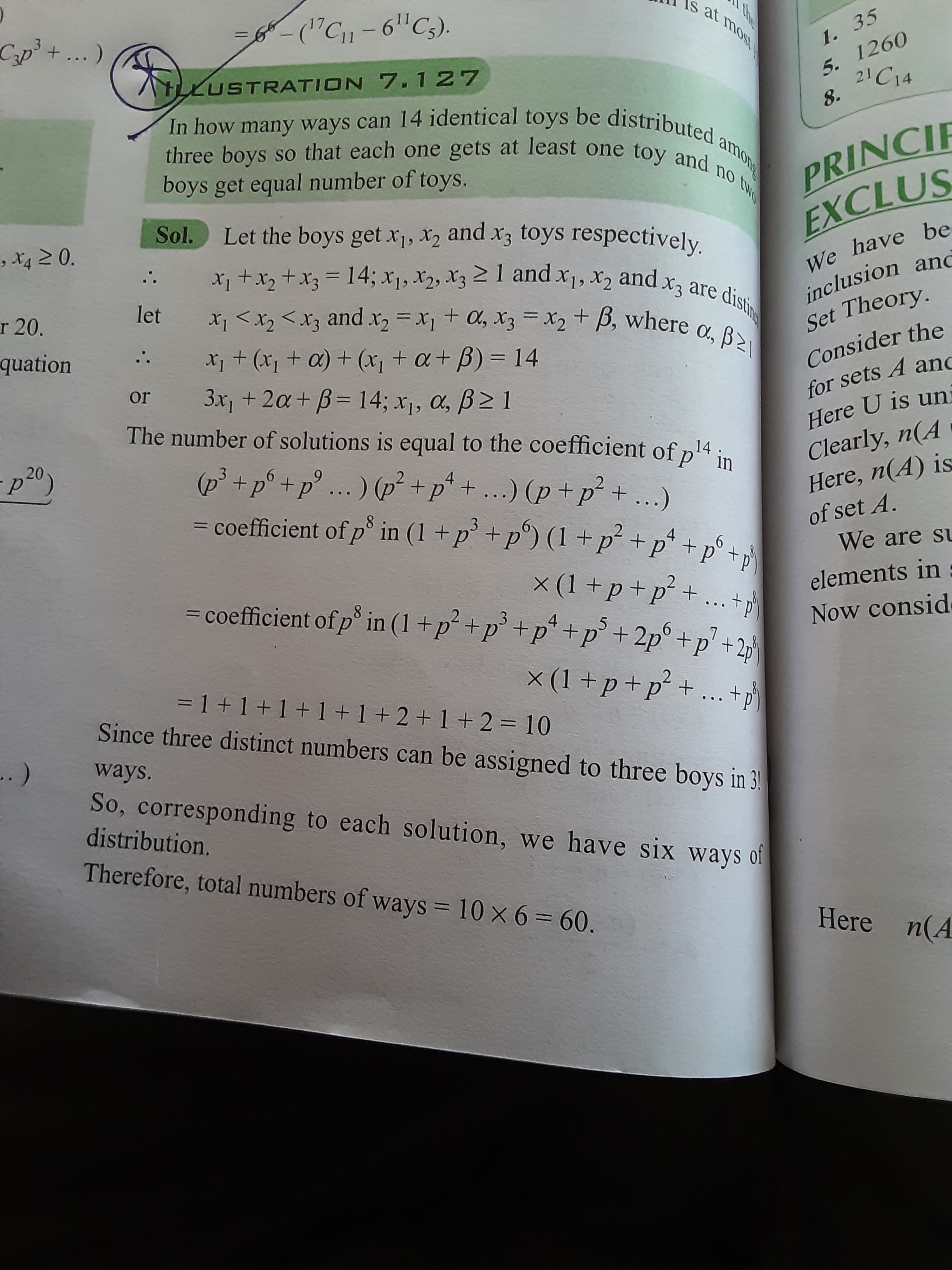 Visual representation for Mathematics