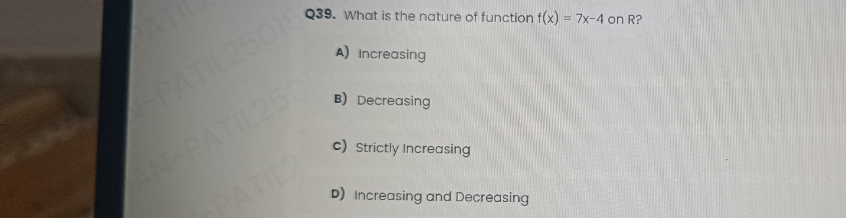 Visual representation for Mathematics