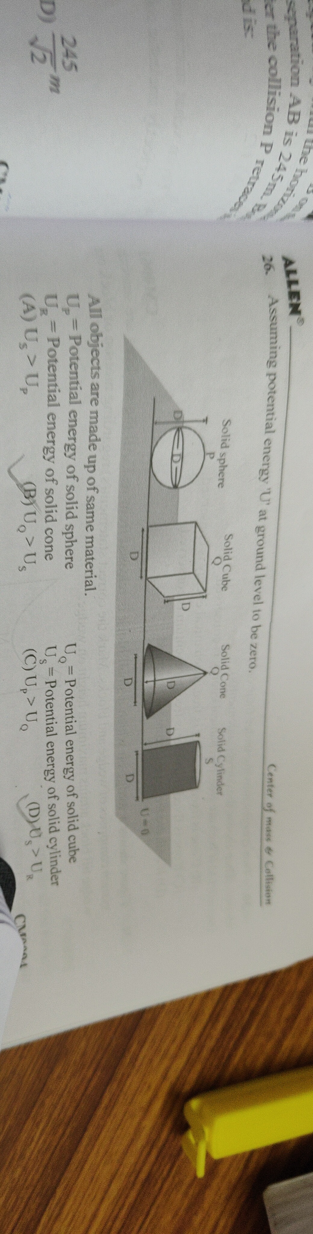 Visual representation for Physics