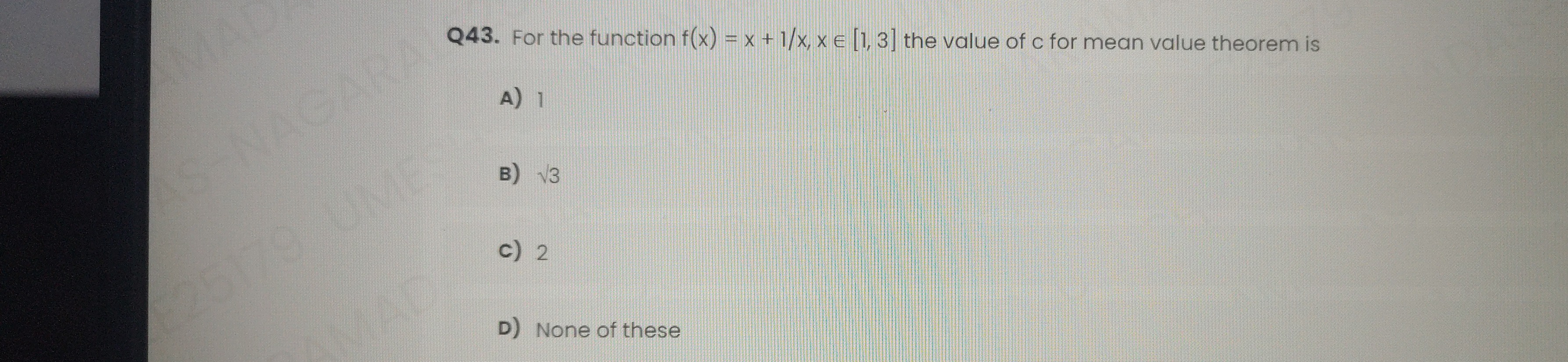Visual representation for Mathematics