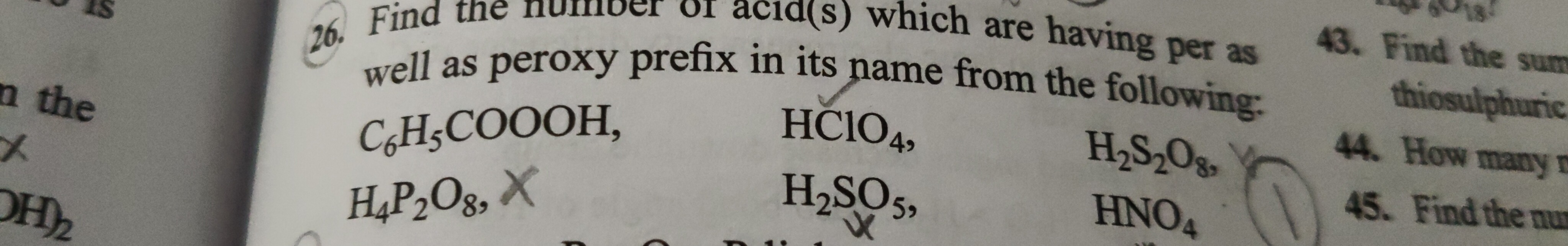 Visual representation for Chemistry