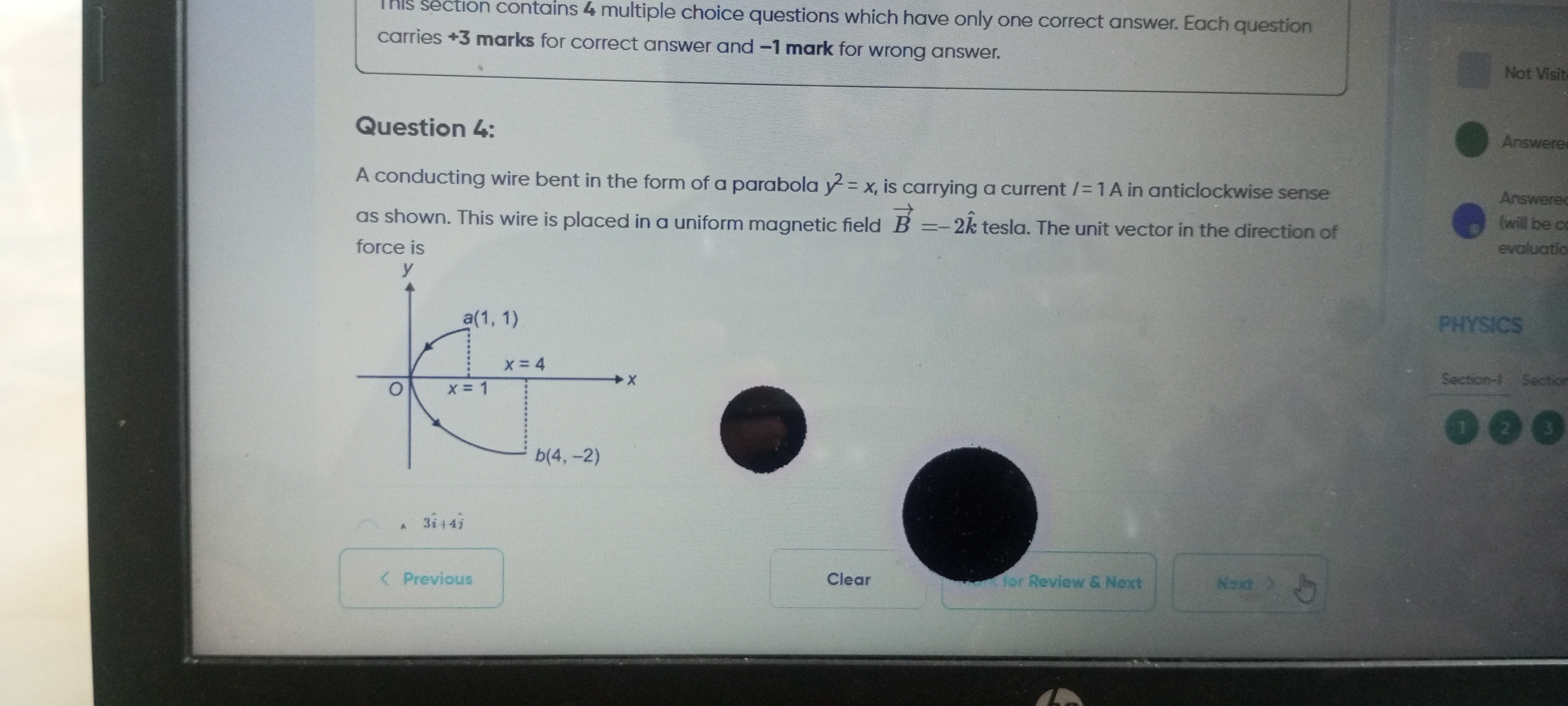 Visual representation for physics