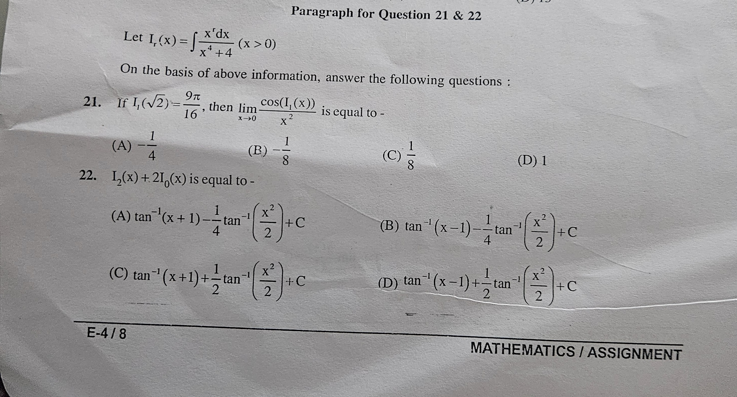 Visual representation for Mathematics