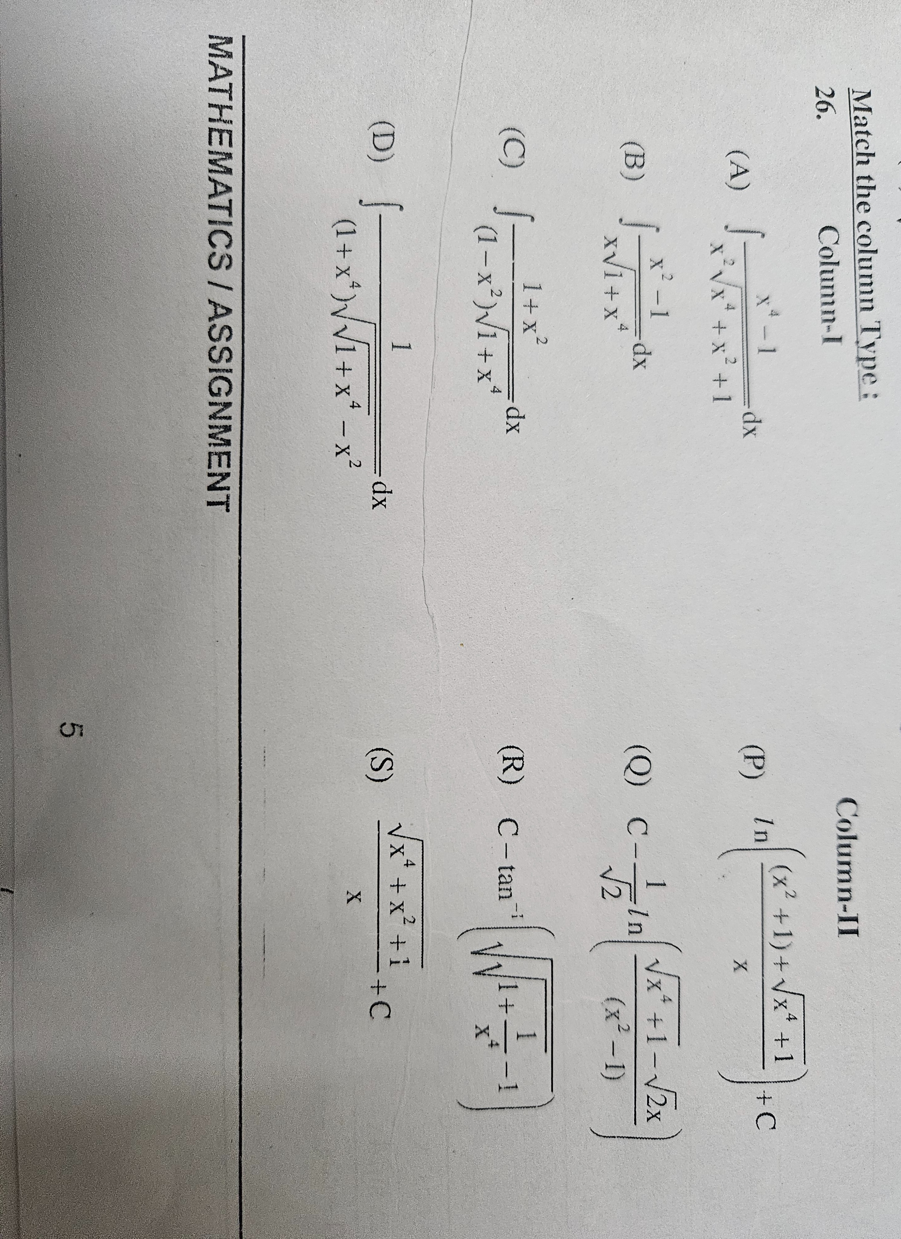 Visual representation for Mathematics