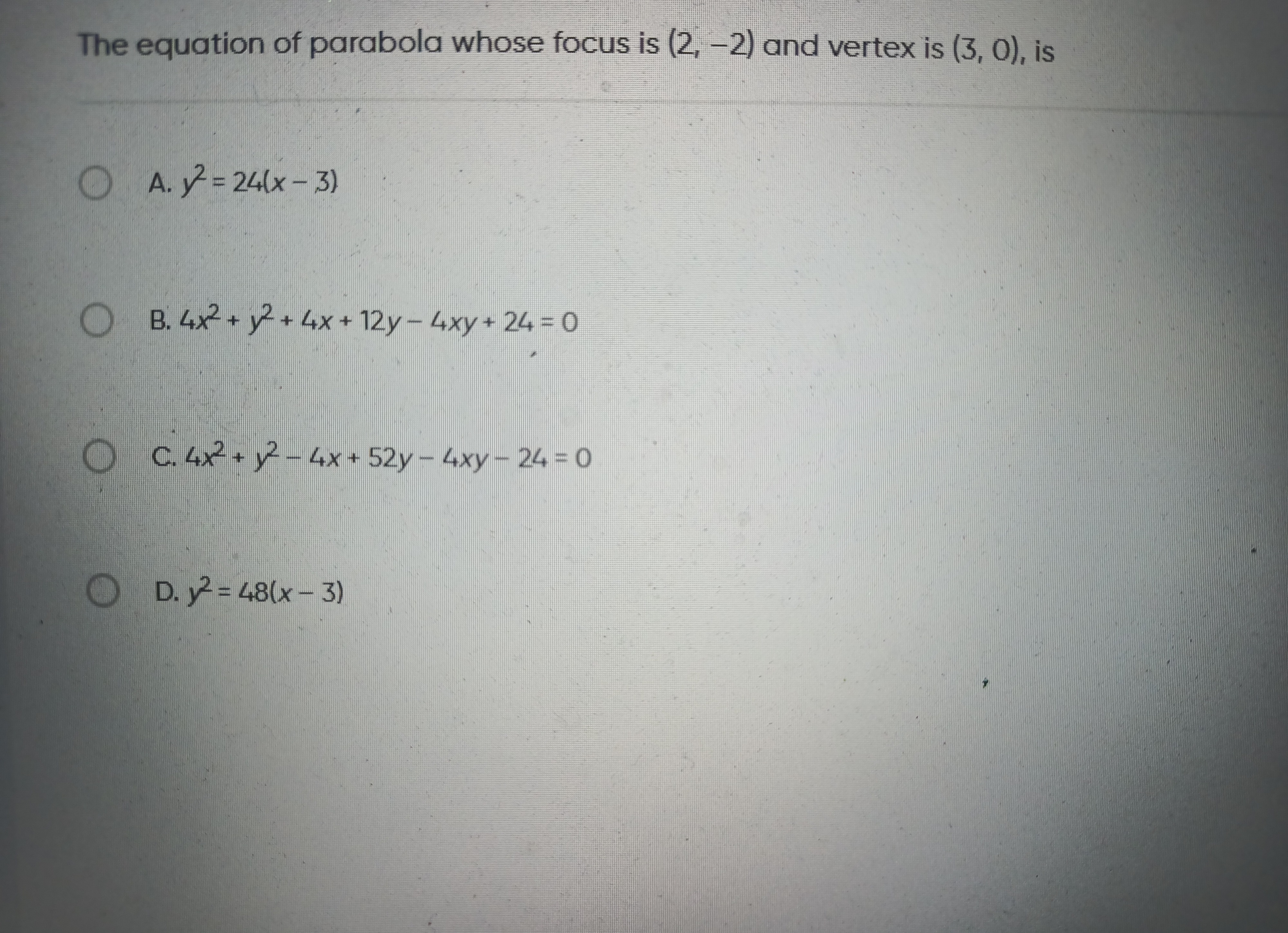 Visual representation for Mathematics